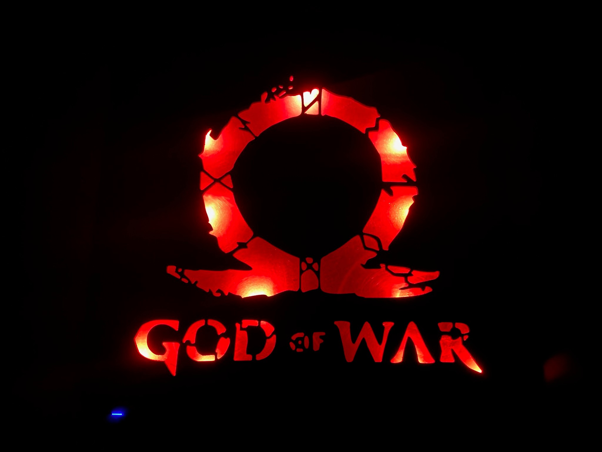 Modded PlayStation 4 - CASE MODS - PS4 Slim - God of war themed - 4TB Internal hard drive
