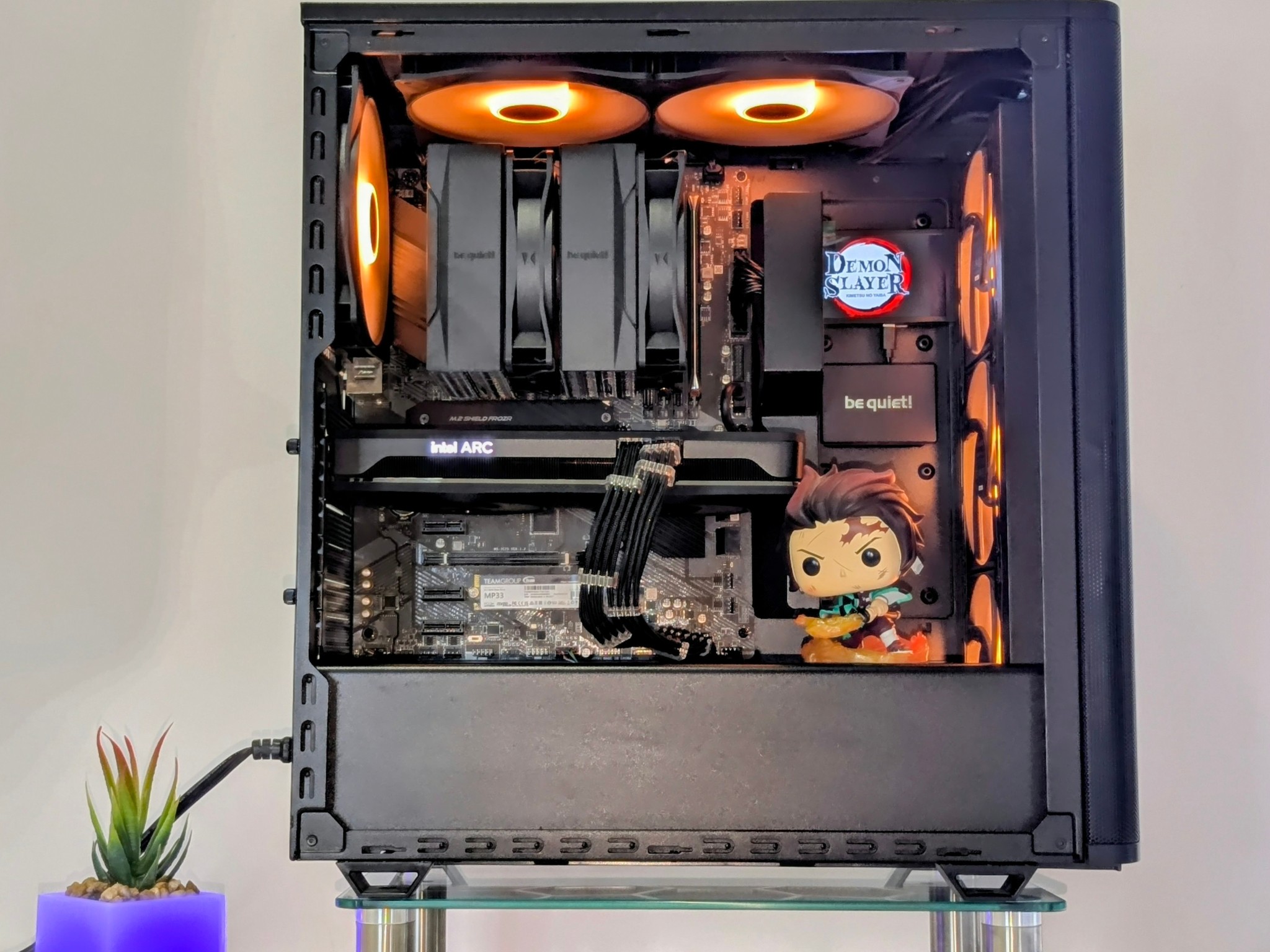 1440p👺Demon Slayer-Tanjiro Build🔥Intel ARC a750🔥32GB RAM🔥Intel I5(K)➕Z490🔥1TB🔥Windows 11 Prof.
