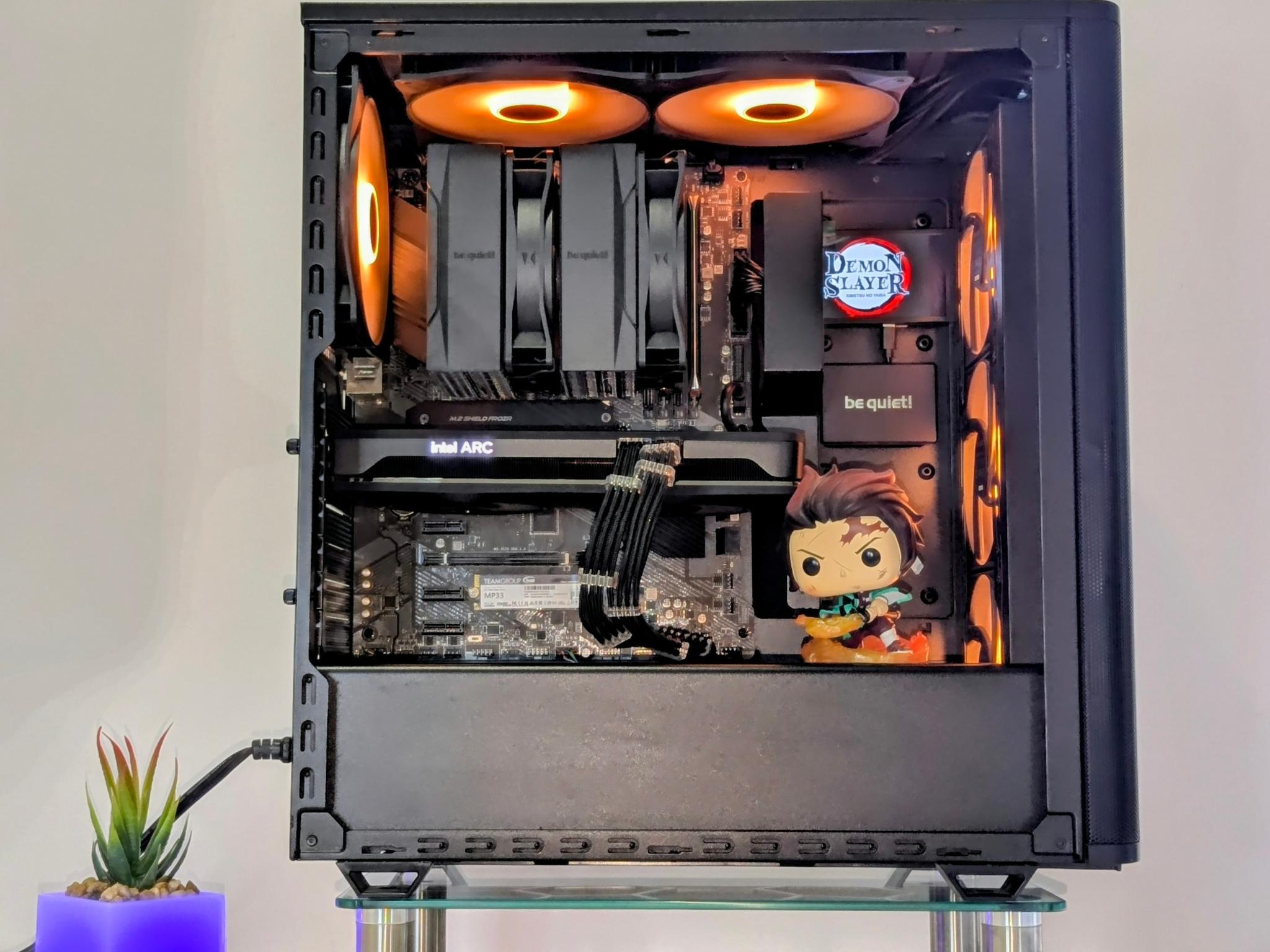 1440p👺Demon Slayer-Tanjiro Build🔥Intel ARC a750🔥32GB RAM🔥Intel I5(K)➕Z490🔥1TB🔥Windows 11 Prof.