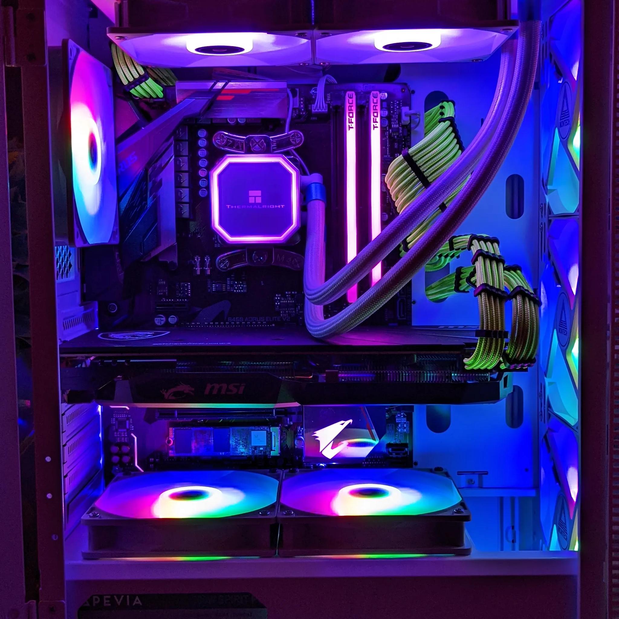 1440p⚪️Liquid💧Cooled⚪️Beast🔥|RX5600XT | Ryzen 5@4GHz| 16GB RAM| 1TB NVMe | Windows 11