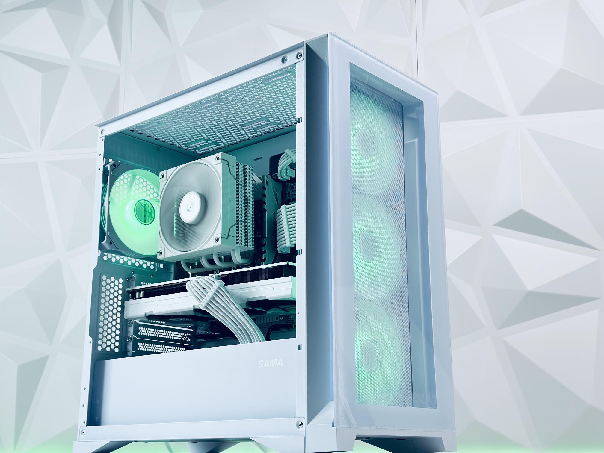 🤍🏔️Alaska🏔️❄️Gaming PC❄️AMD RX VEGA 56 8GB❄️Intel i7 5820K 6 core❄️16GB DDR4❄️500GB NVME SSD