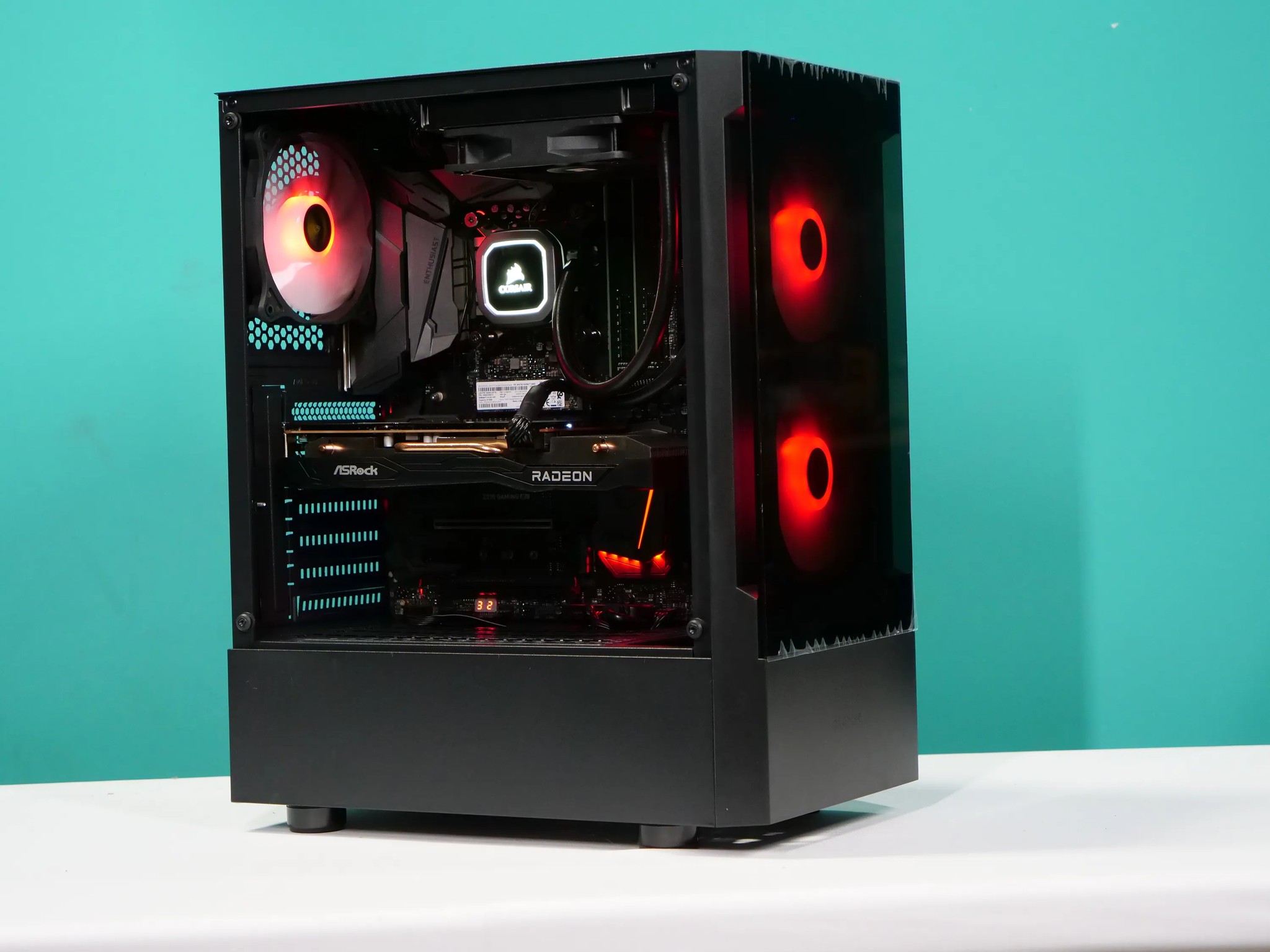 UCW Ready to Play "Lucky Devil" build. (i7-8700k + RX 6650 XT 8gb + 32gb) Free Ship!