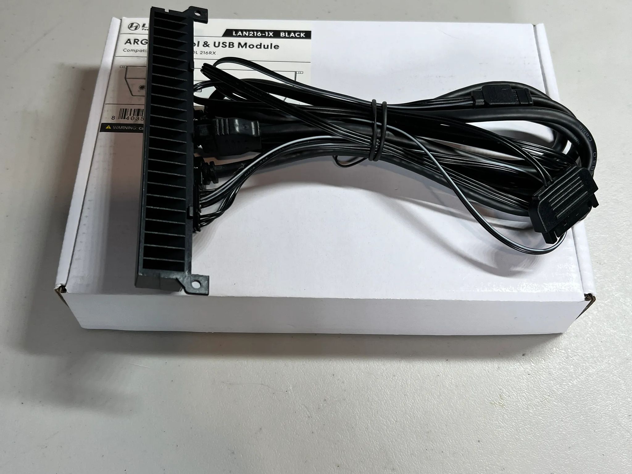 Lian Li LANCOOL 216 ARGB Control & USB Module (Black)