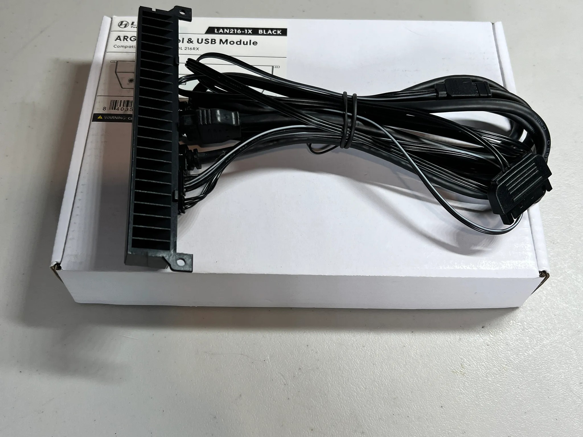 Lian Li LANCOOL 216 ARGB Control & USB Module (Black)
