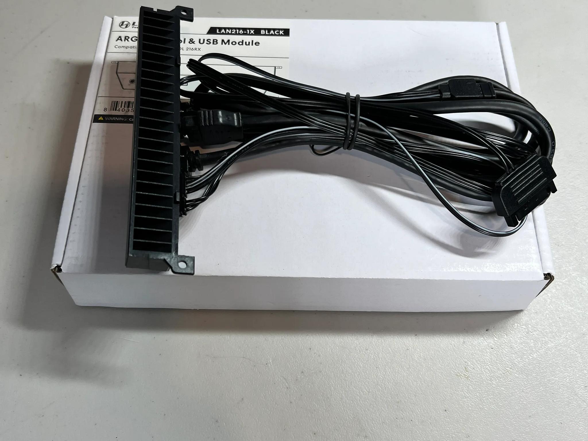 Lian Li LANCOOL 216 ARGB Control & USB Module (Black)