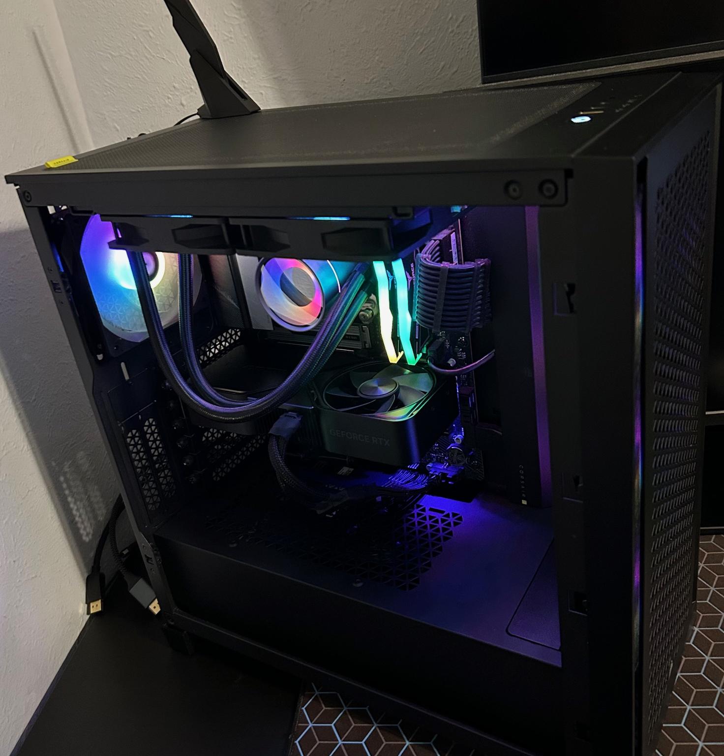 🌌 DARK GALAXY | RYZEN 7600X | RTX 4070 SUPER FE | 32GB 5600MHZ | 2TB NVME GEN4 W/FREE MOUSE 🌌