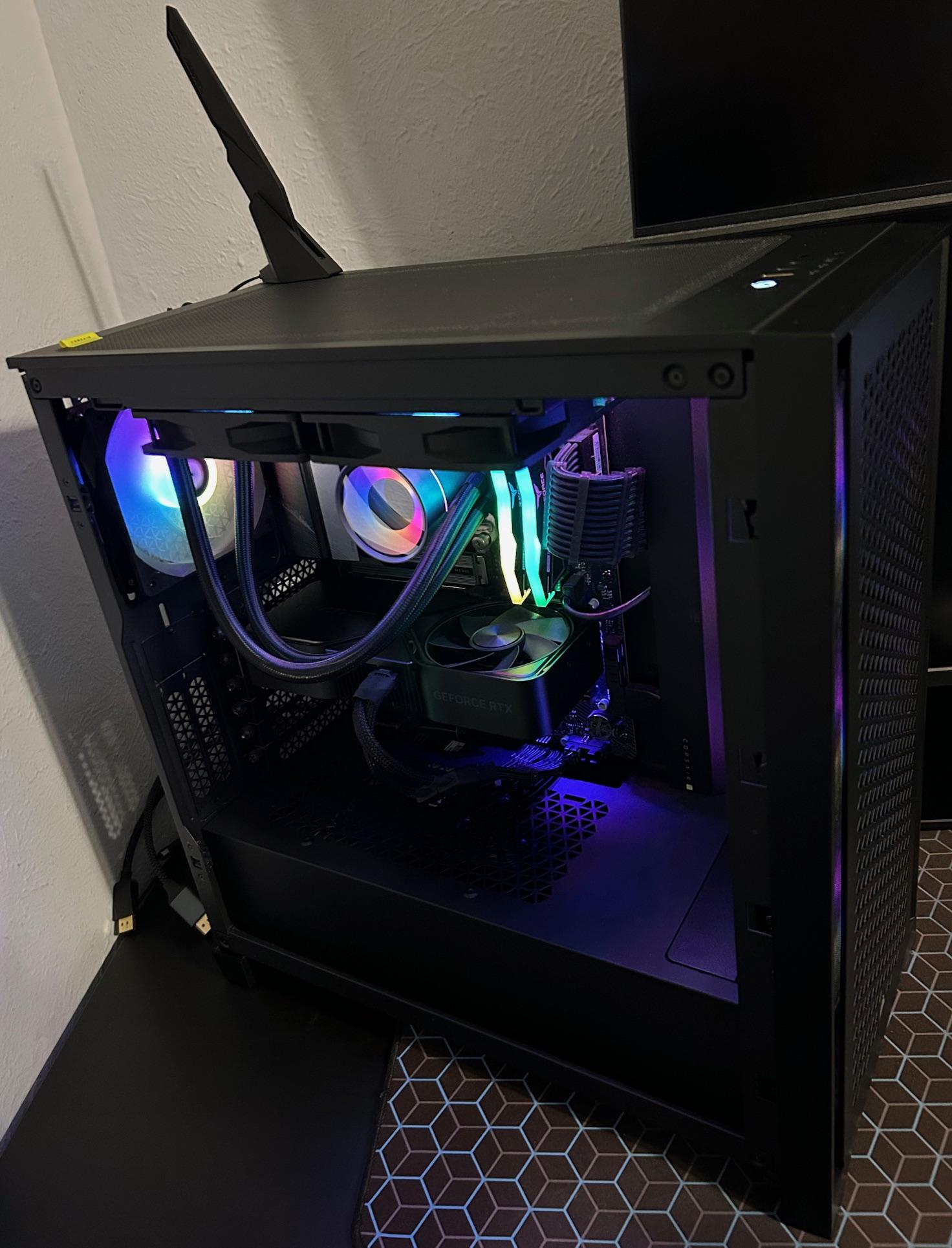 🌌 DARK GALAXY | RYZEN 7600X | RTX 4070 SUPER FE | 32GB 5600MHZ | 2TB NVME GEN4 W/FREE MOUSE 🌌