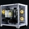 🧊❄️🧊 White Gaming PC – RX 6600 8G , Ryzen 7 2700X, 16GB RAM, 500GB SSD - WiFi, BlueTooth 🧊❄️🧊
