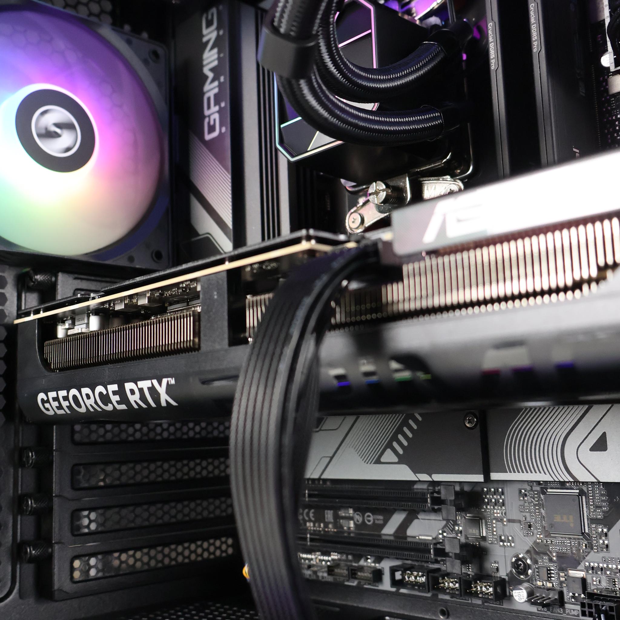 ⚫ Ryzen 7 9700X/RTX 5070Ti 16GB Gaming/Streaming PC ⚫