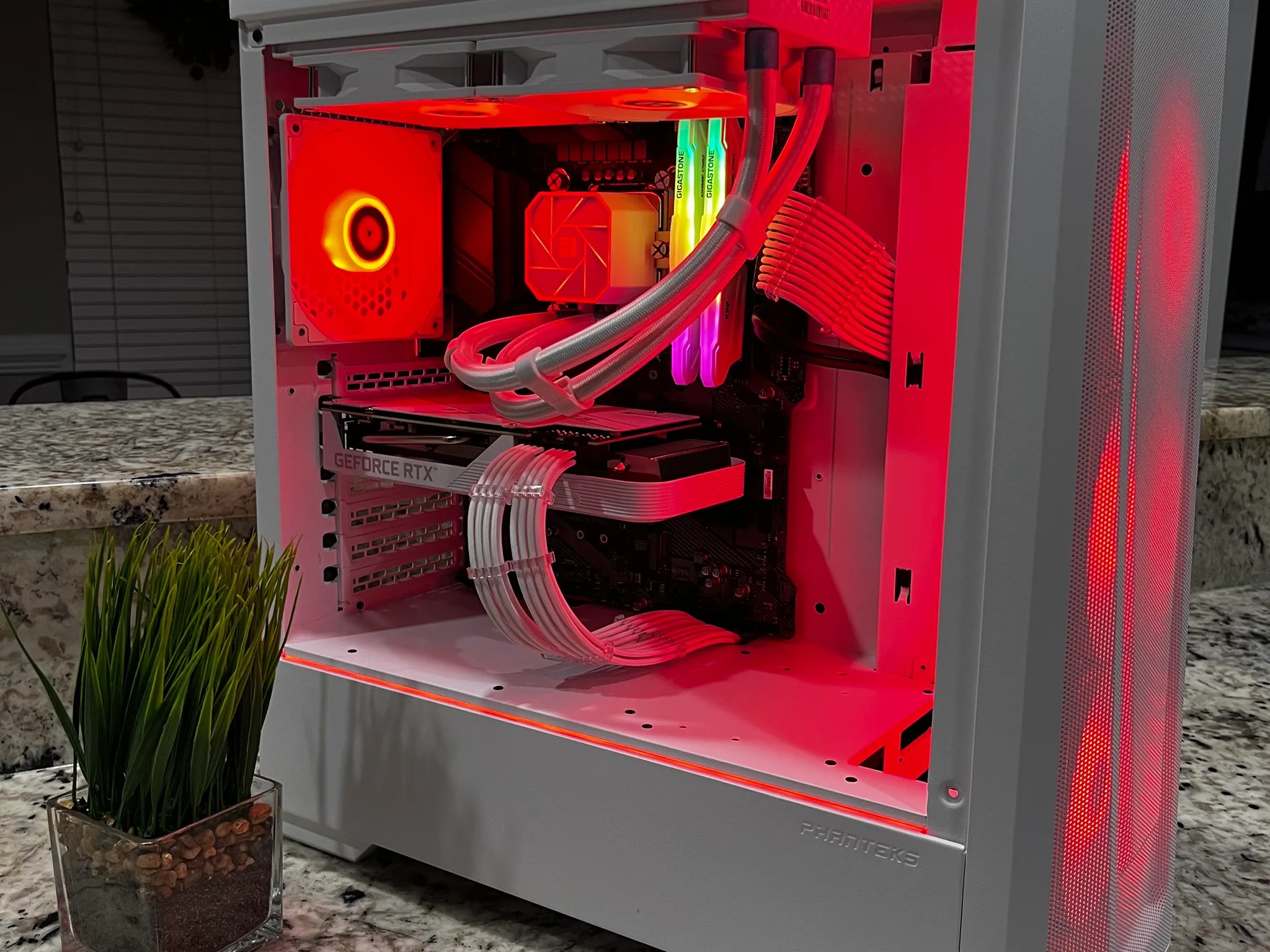 White RGB Gaming PC: i7-10700KF, ASUS RTX 3060 Ti OC 8 GB Graphics Card, 32GB Of Ram & 1TB NVME