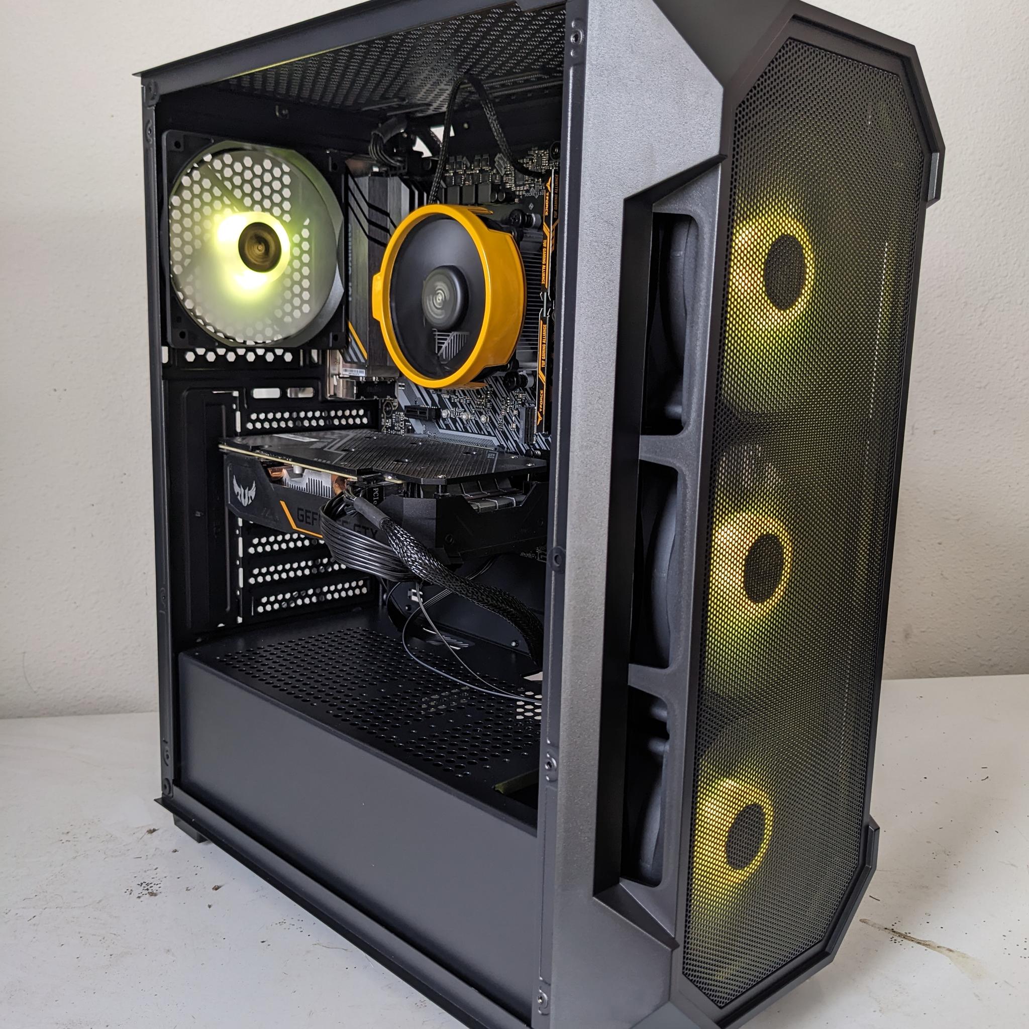 Asus TUF Gaming PC - Ryzen 5 3400G, GTX 1660 Super