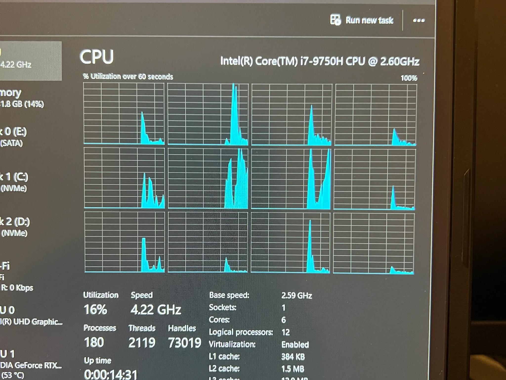Acer Predator Helios 300 i7 9750H RTX 2060 32GB RAM 1 TB SSDs