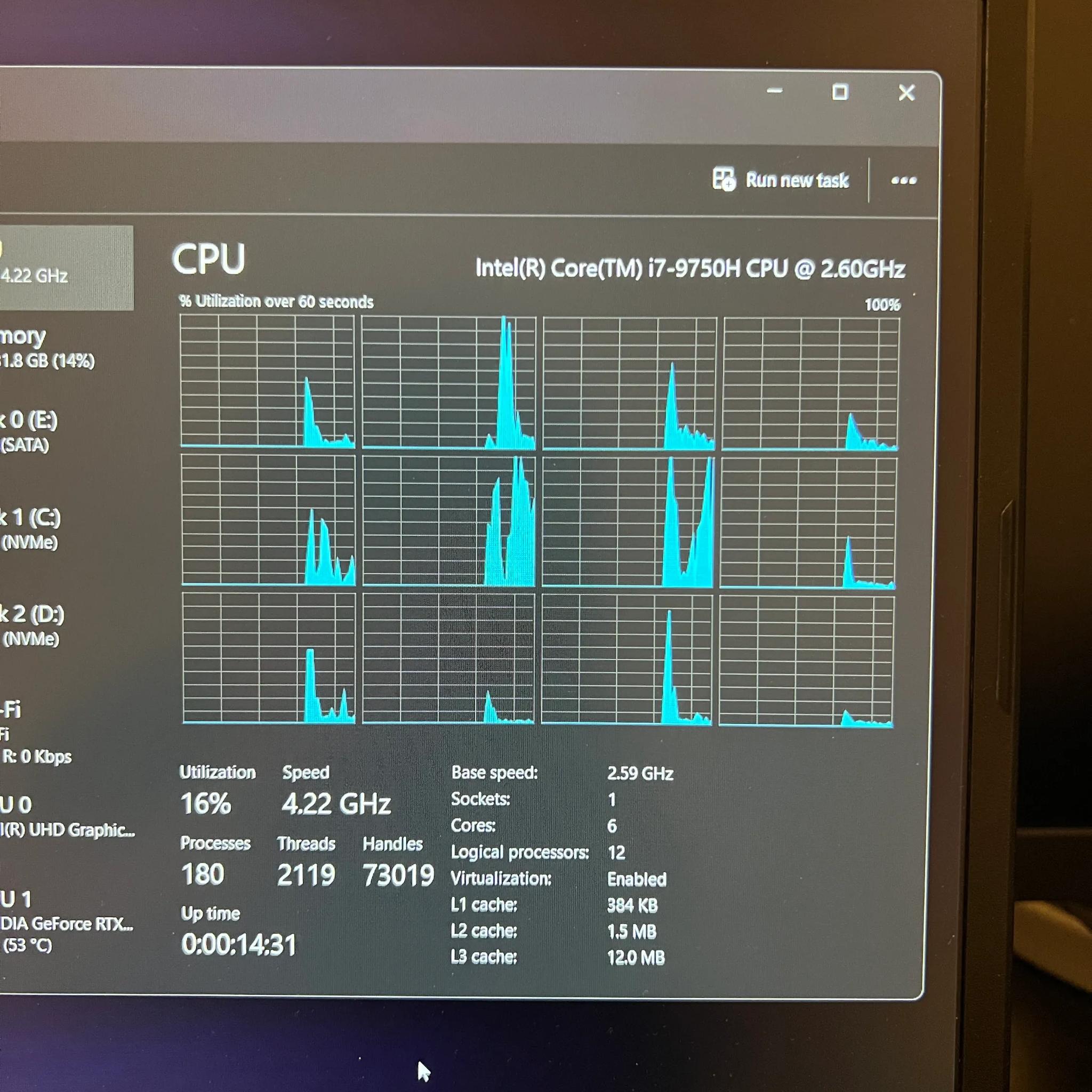 Acer Predator Helios 300 i7 9750H RTX 2060 32GB RAM 1 TB SSDs