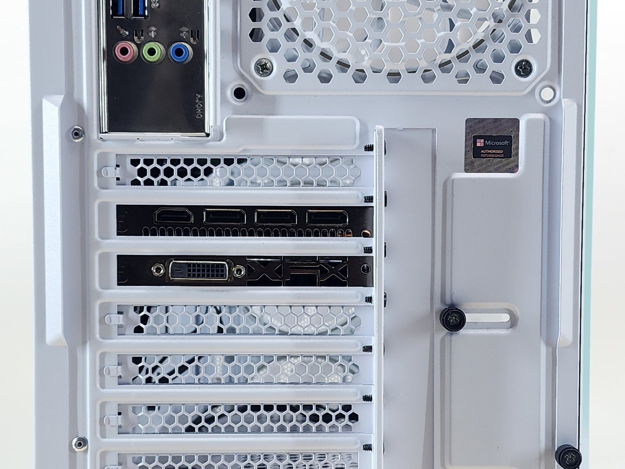 Gaming PC Ryzen 5 2600 16GB RAM 256GB SSD+1TB HDD RX 570 8GB Win11 Computer