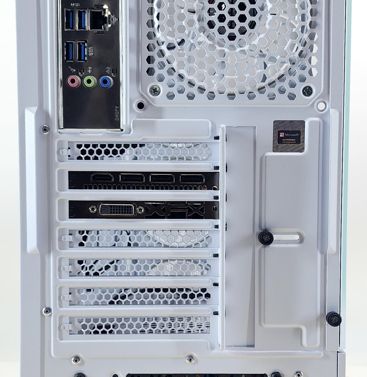 Gaming PC Ryzen 5 2600 16GB RAM 256GB SSD+1TB HDD RX 570 8GB Win11 Computer