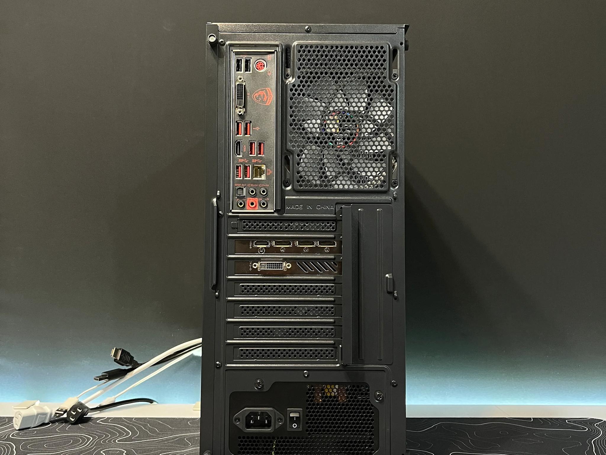 Black & Red Gaming PC | i5-7500 & GTX 1060 6GB