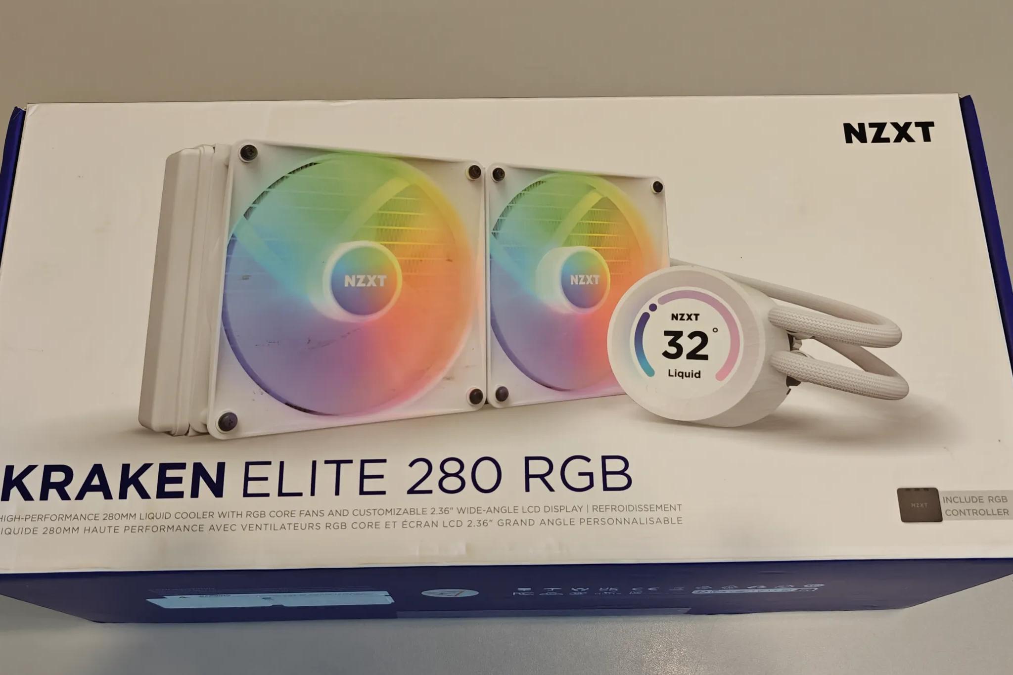 NZXT Kraken 280 RGB - RL-KR280-W1-280mm AIO CPU Liquid Cooler