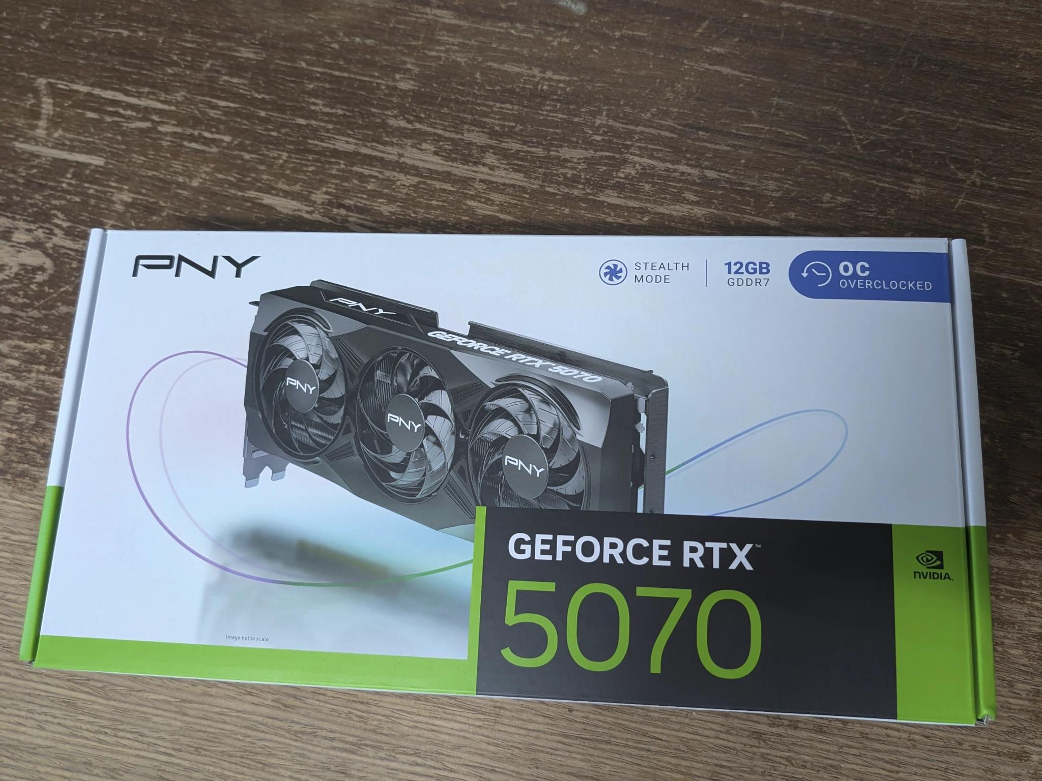 PNY RTX 5070 OC