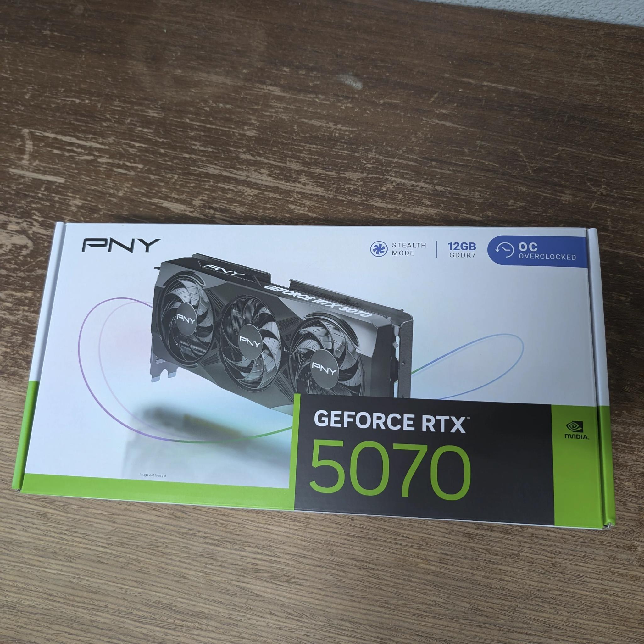 PNY RTX 5070 OC