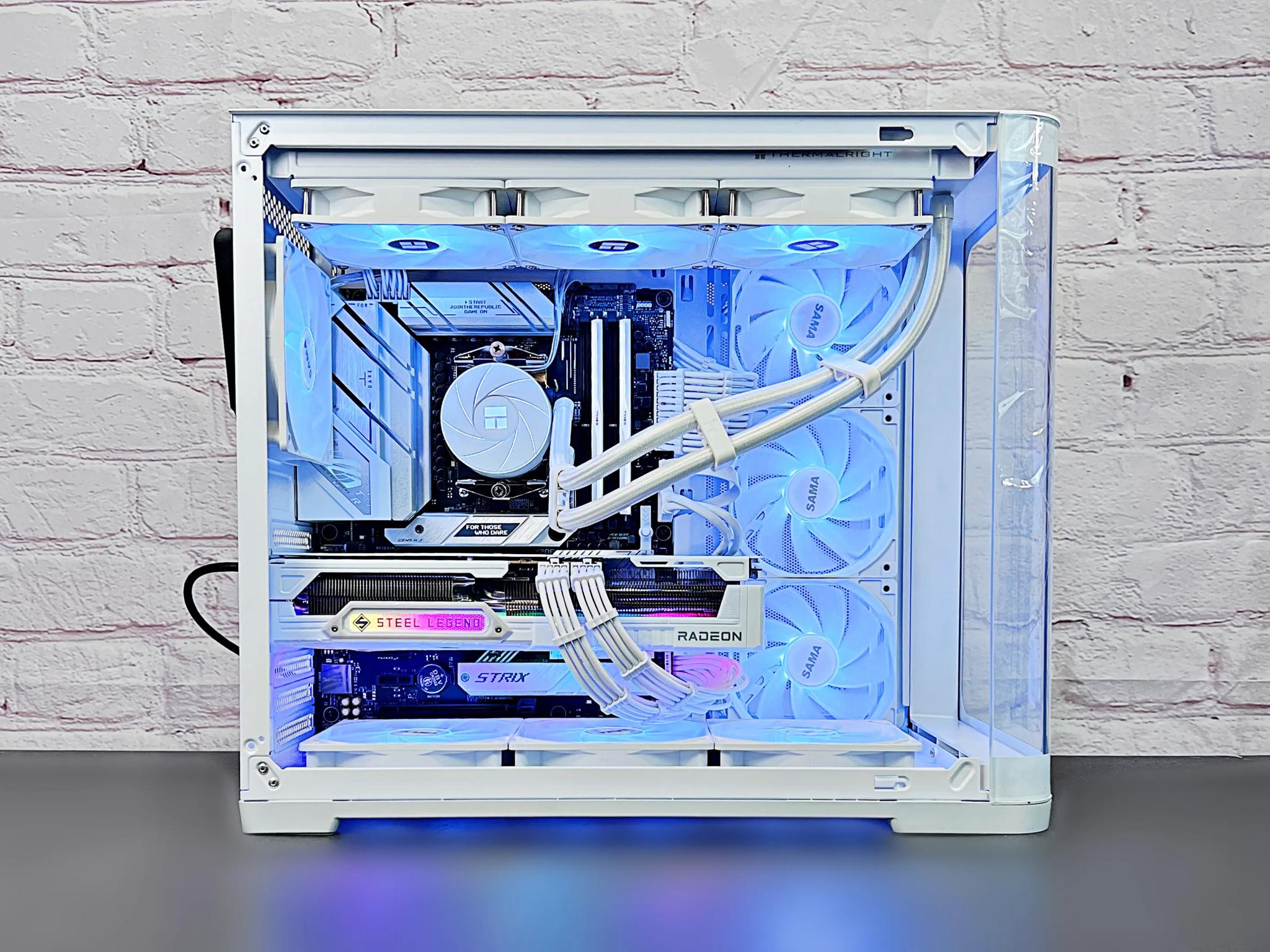 RX 9070 XT Ryzen 7800X3D 32GB DDR5 2TB M.2 Win 11 Pro Gaming PC
