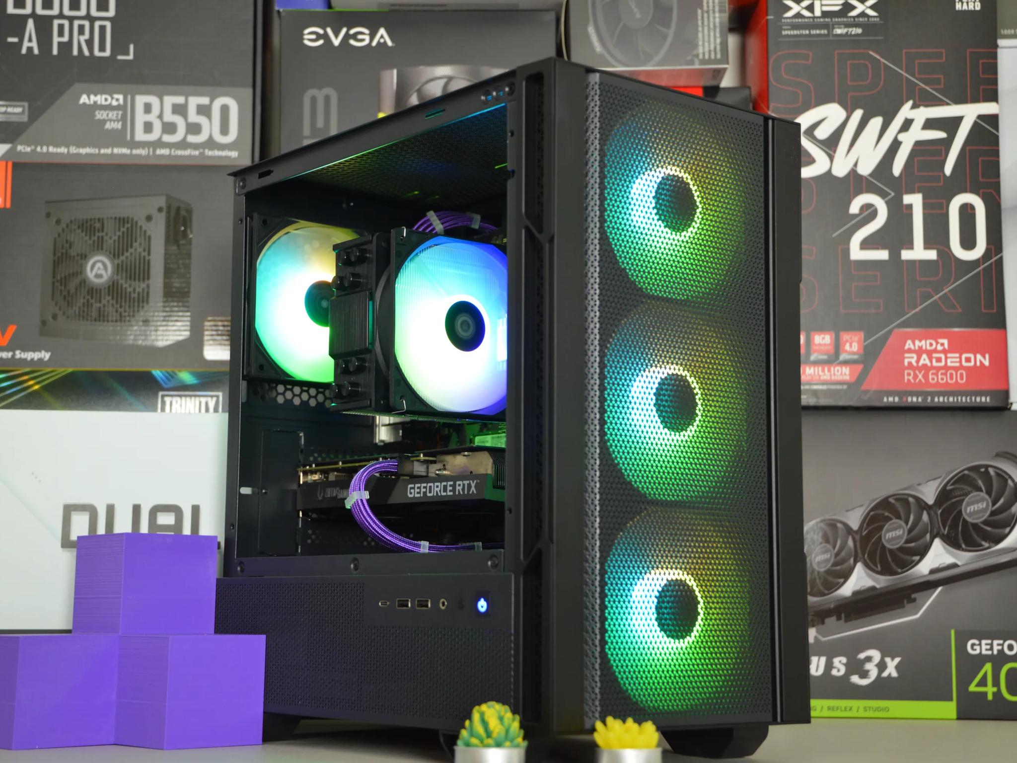 🔮⚫| RTX 3060 12GB | Ryzen 5 5500 | 32GB DDR4 RAM | 1TB NVME SSD | Royal Darkness 2.0 |