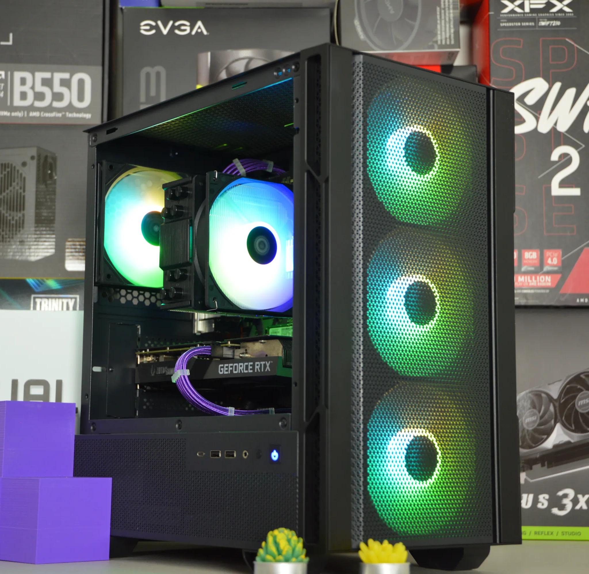 🔮⚫| RTX 3060 12GB | Ryzen 5 5500 | 32GB DDR4 RAM | 1TB NVME SSD | Royal Darkness 2.0 |