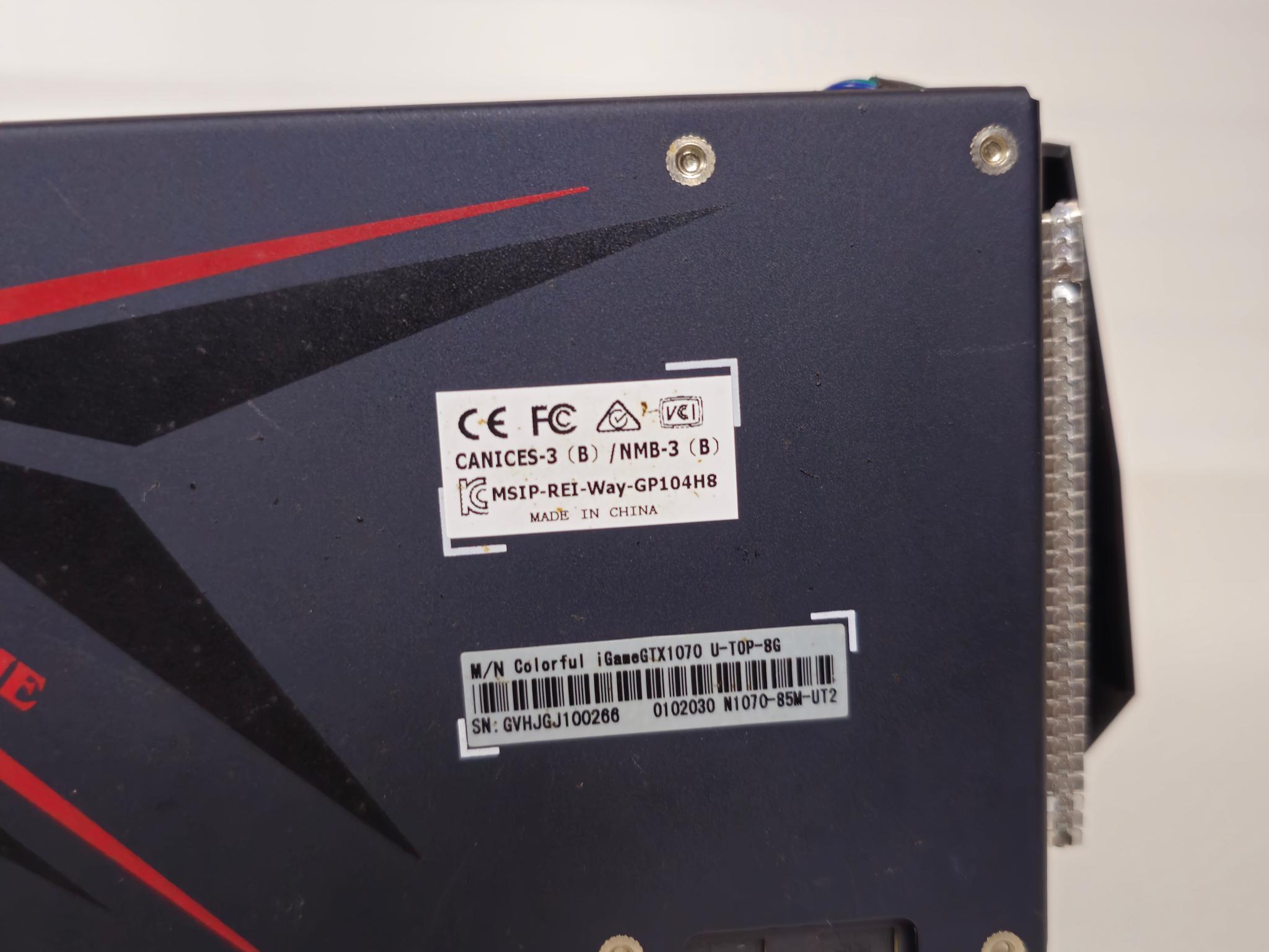 GTX 1070 8GB