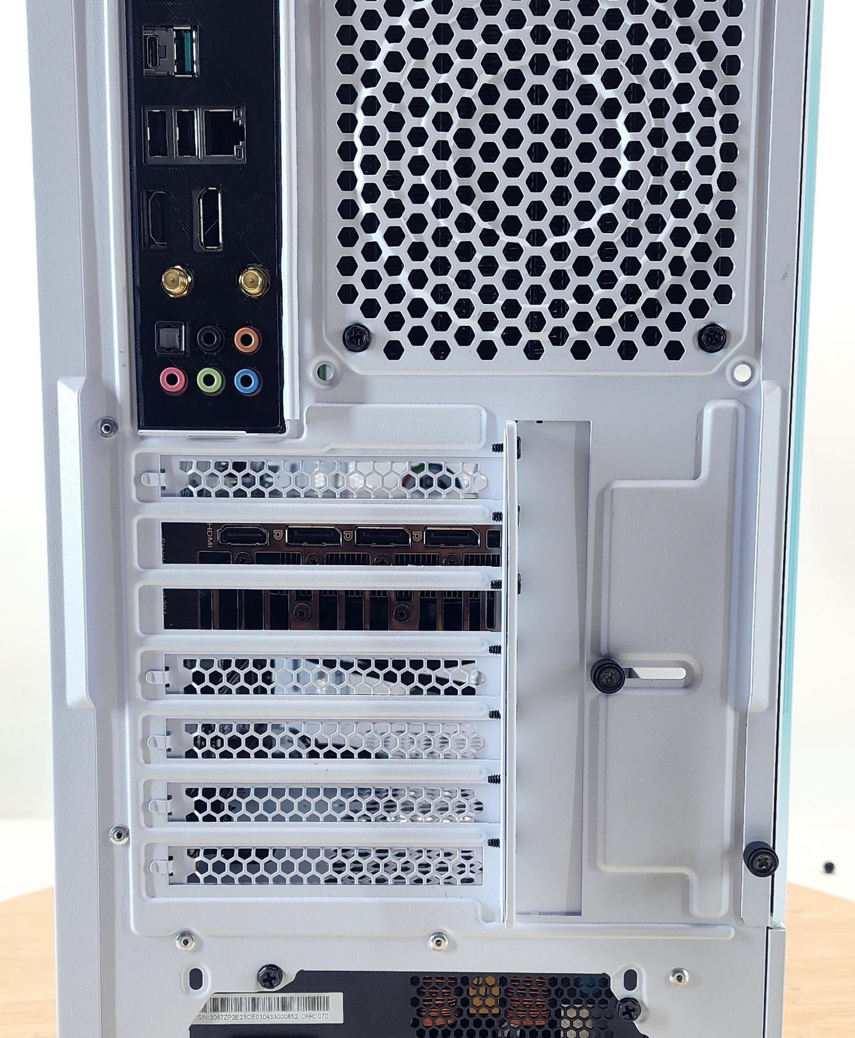 Gaming PC Ryzen 7 5700X 16GB RAM 240GB SSD+500GB HDD RTX 3060 Ti 8GB Win11 PC