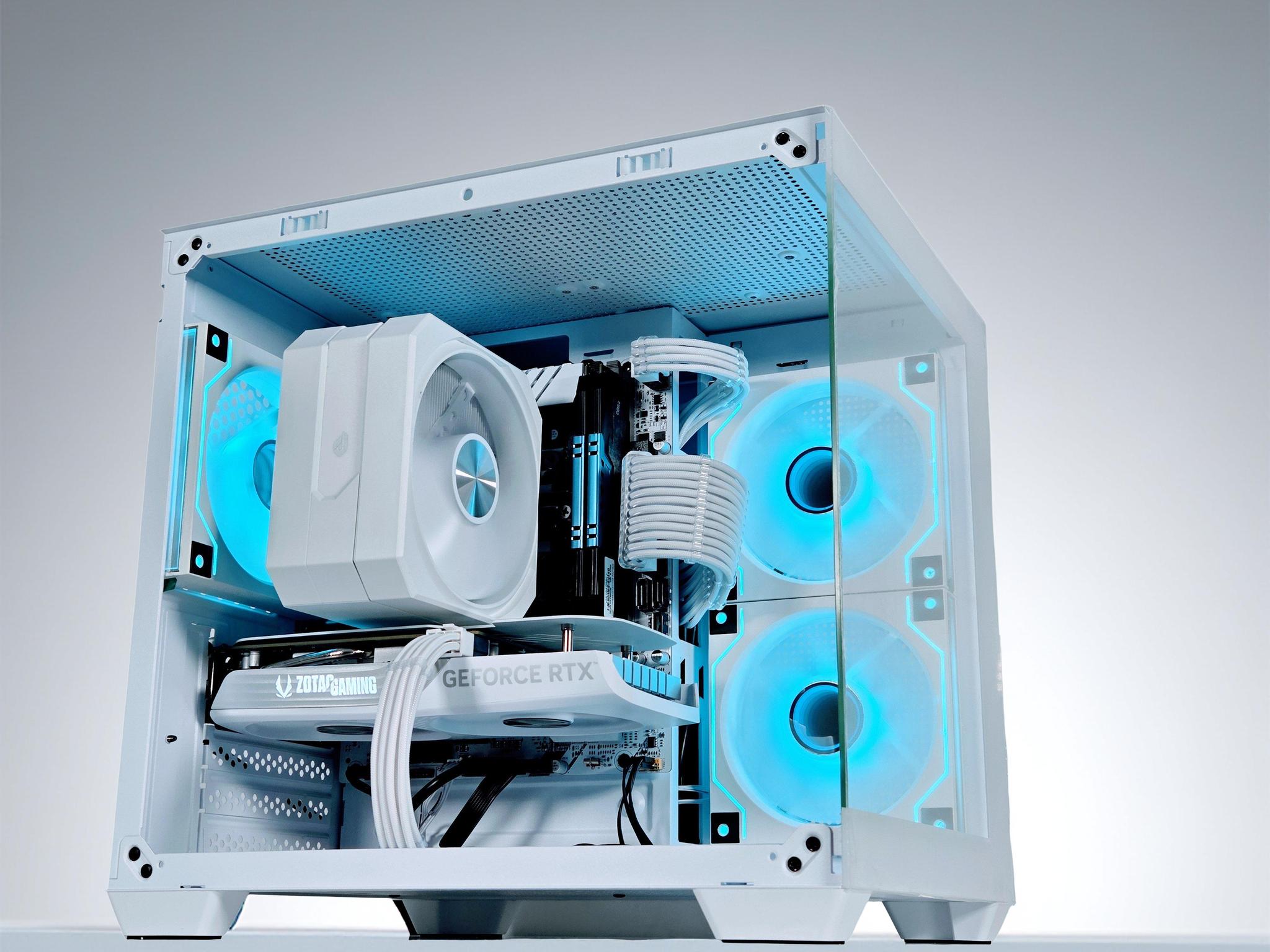 🤍🐻‍❄️Artic⚪ Nvidia RTX 4060 8GB⚪Intel i7 6850K 6core⚪16GB DDR4⚪500GB NVME