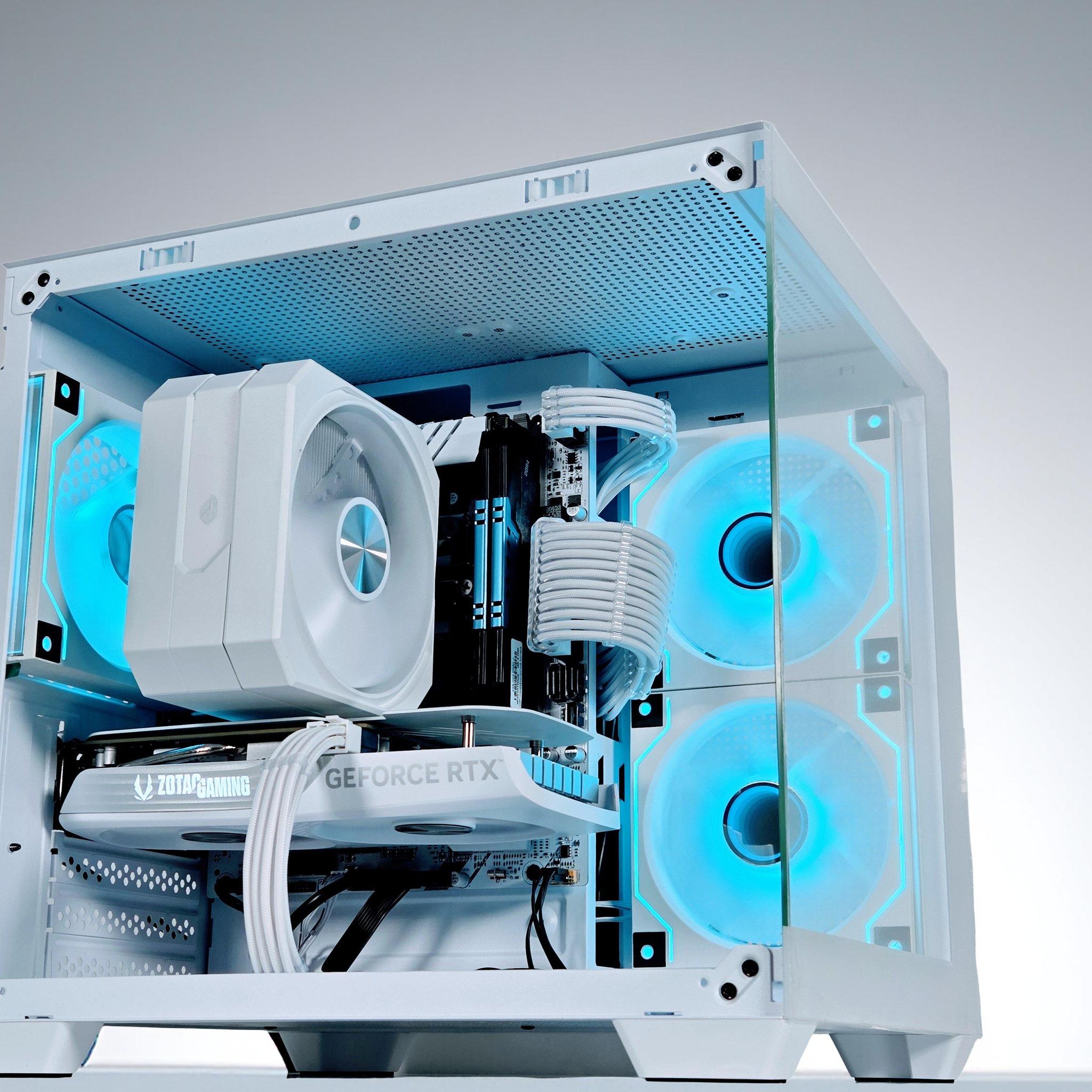 🤍🐻‍❄️Artic⚪ Nvidia RTX 4060 8GB⚪Intel i7 6850K 6core⚪16GB DDR4⚪500GB NVME
