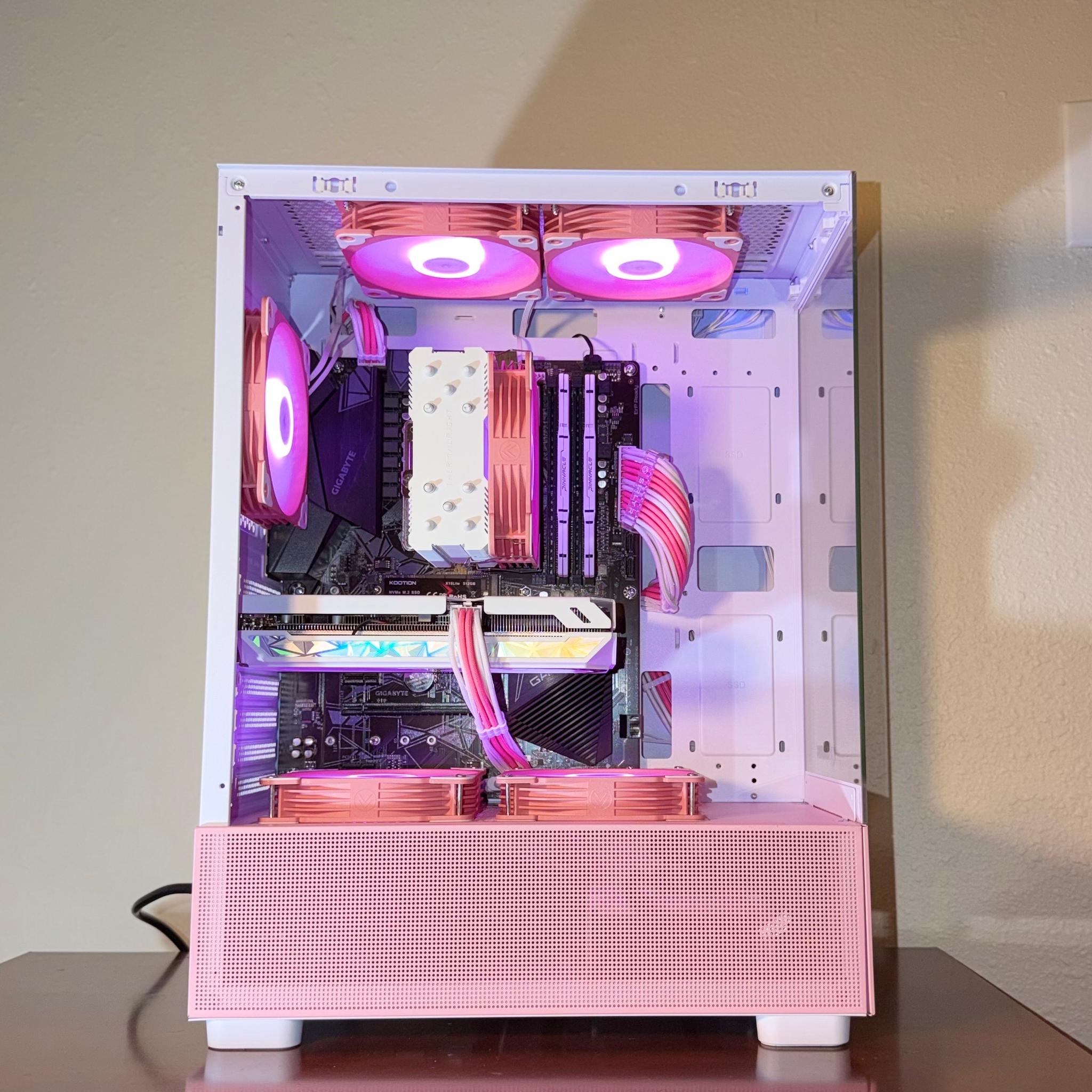 🌸Sakura | Pink Gaming pc | Ryzen 5 RTX 3060🌸