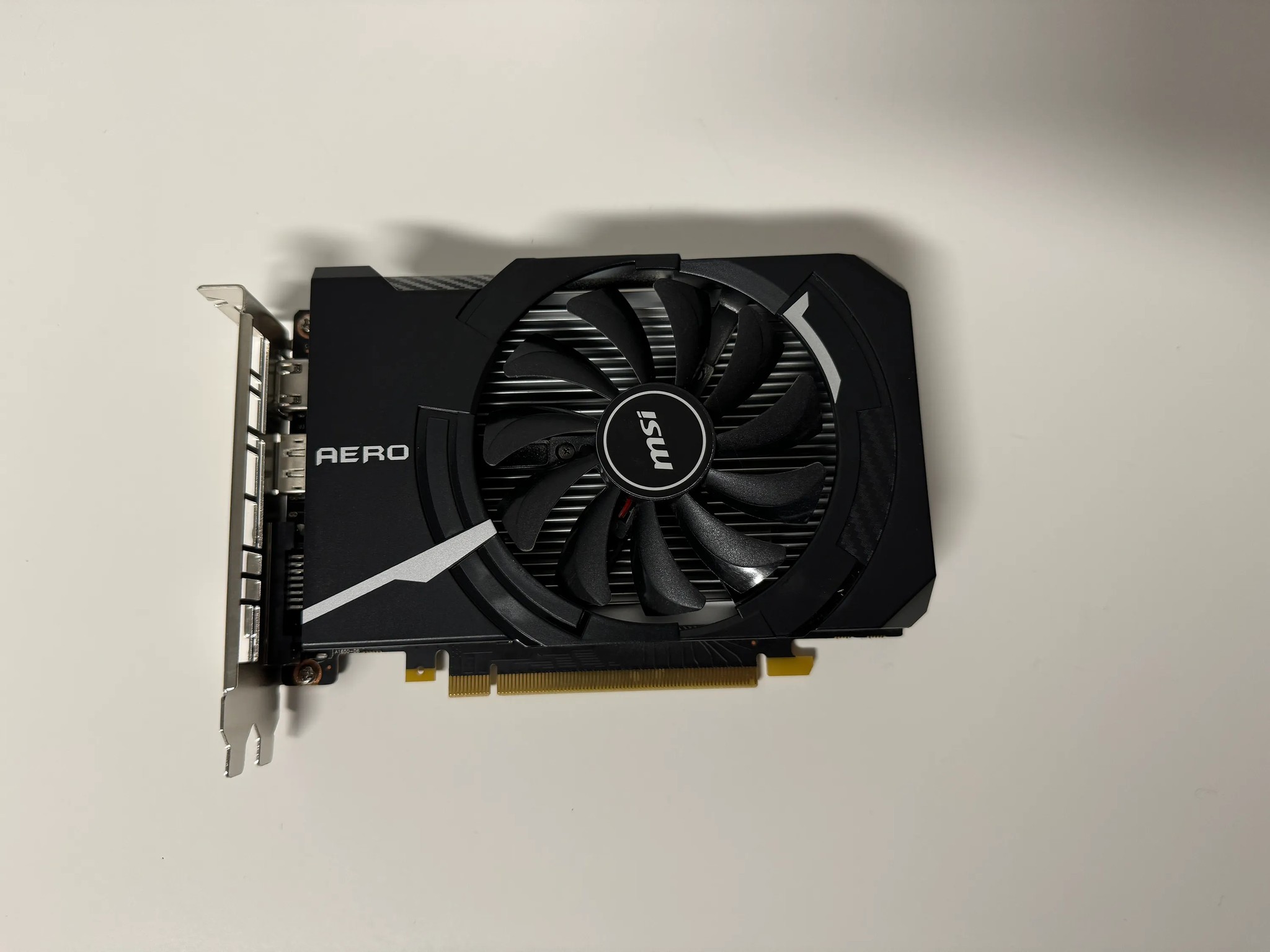 MSI GTX 1650 D6 AERO ITX OC GeForce Graphics Card 4GB GDDR6