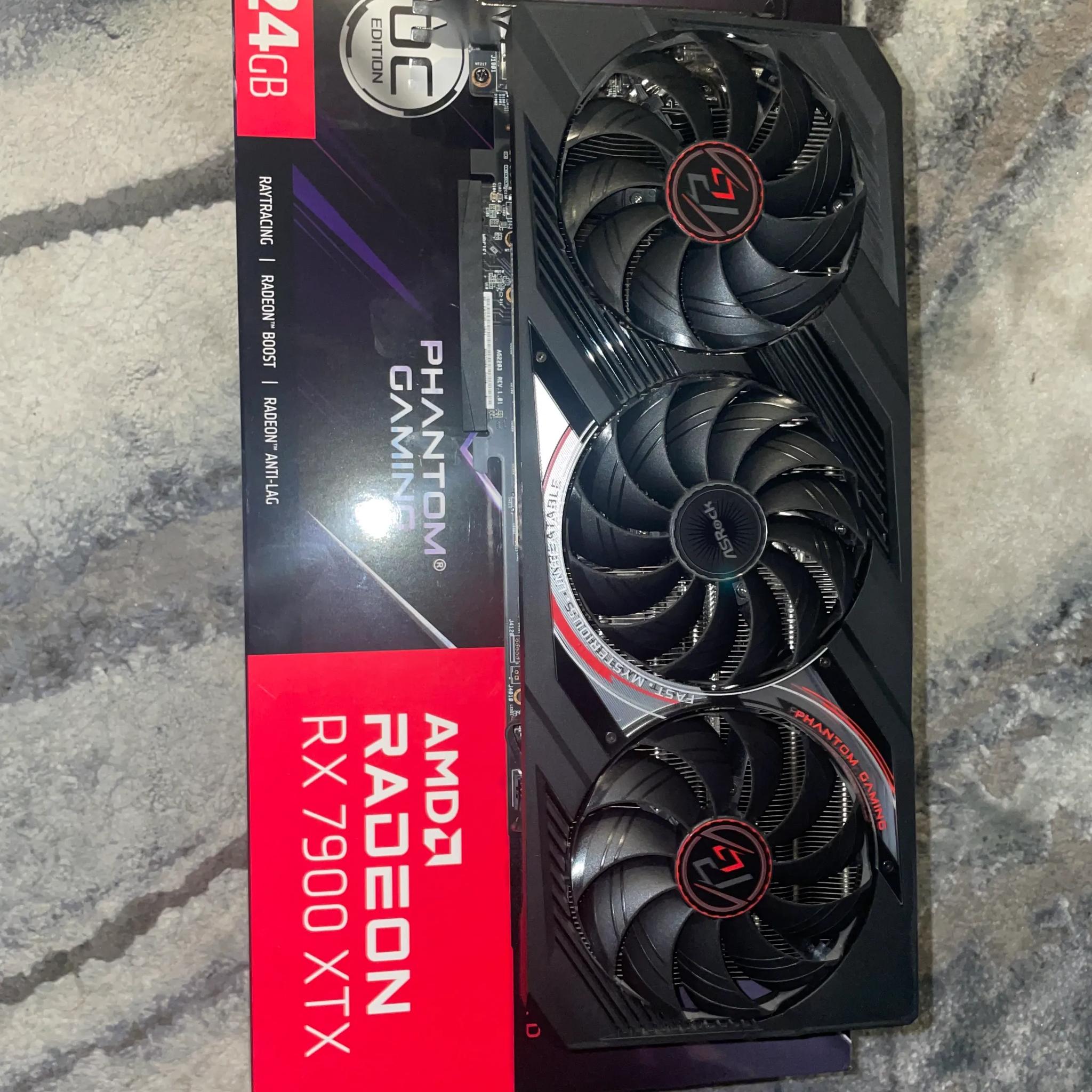 ASRock Phantom Gaming Radeon RX 7900 XTX 24GB