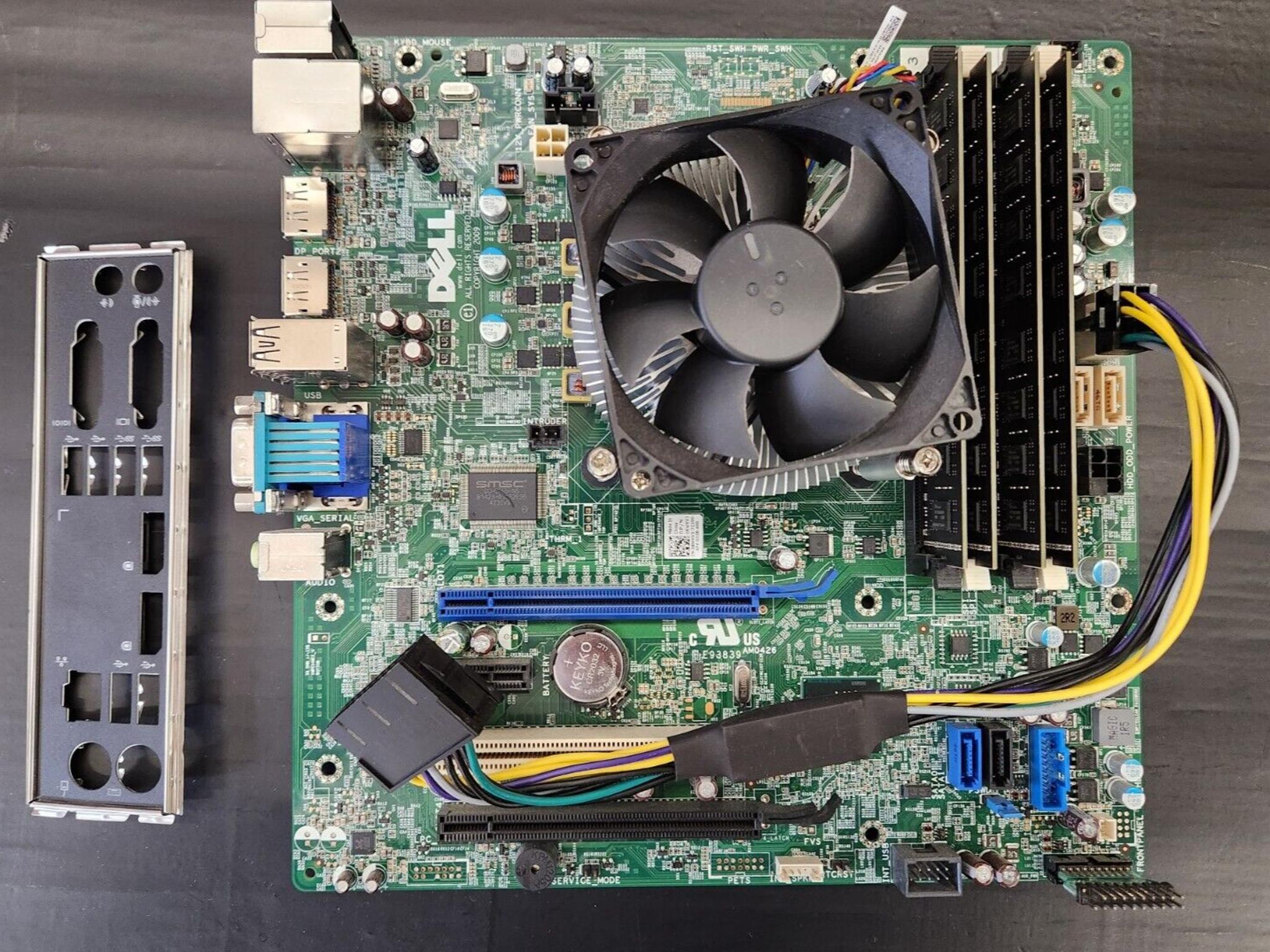 Dell OptiPlex 7020 SFF AIO Motherboard, 32GB RAM DDR3, i7-4790CPU LGA1150 08WKV3