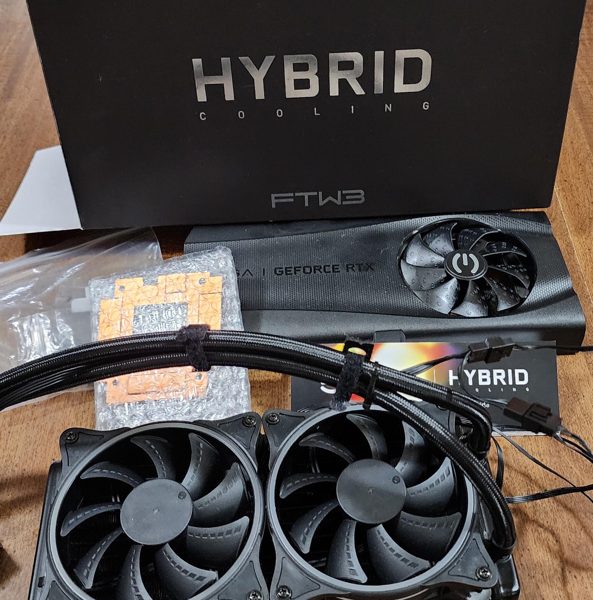 EVGA Hybrid Cooling FTW3 3080 3090 Kit  & Ultra FTW3 3 P/N:400-HY-1988-B1
