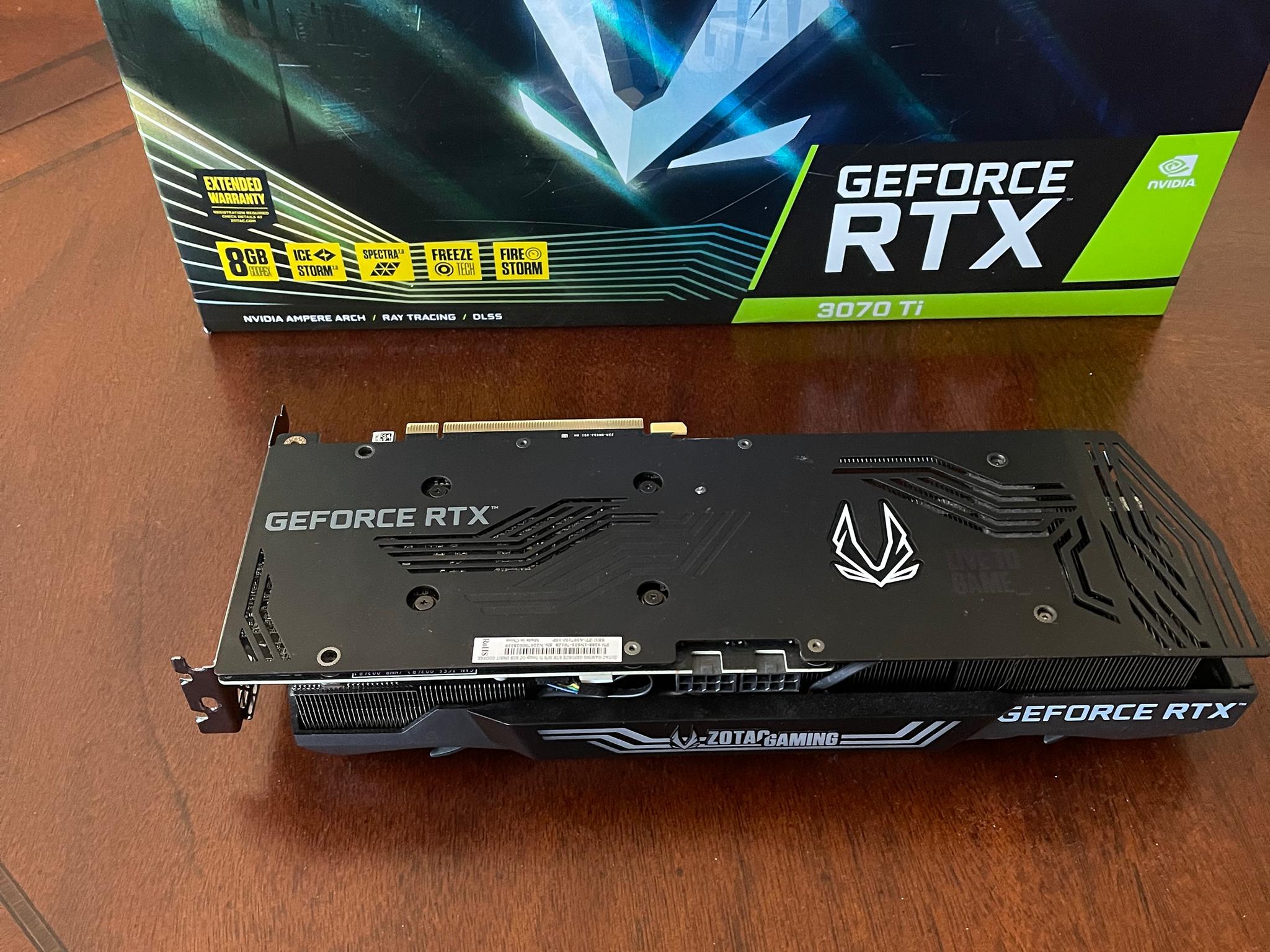 Zotac GeForce RTX 3070 Ti Trinity OC 8GB GDDR6X
