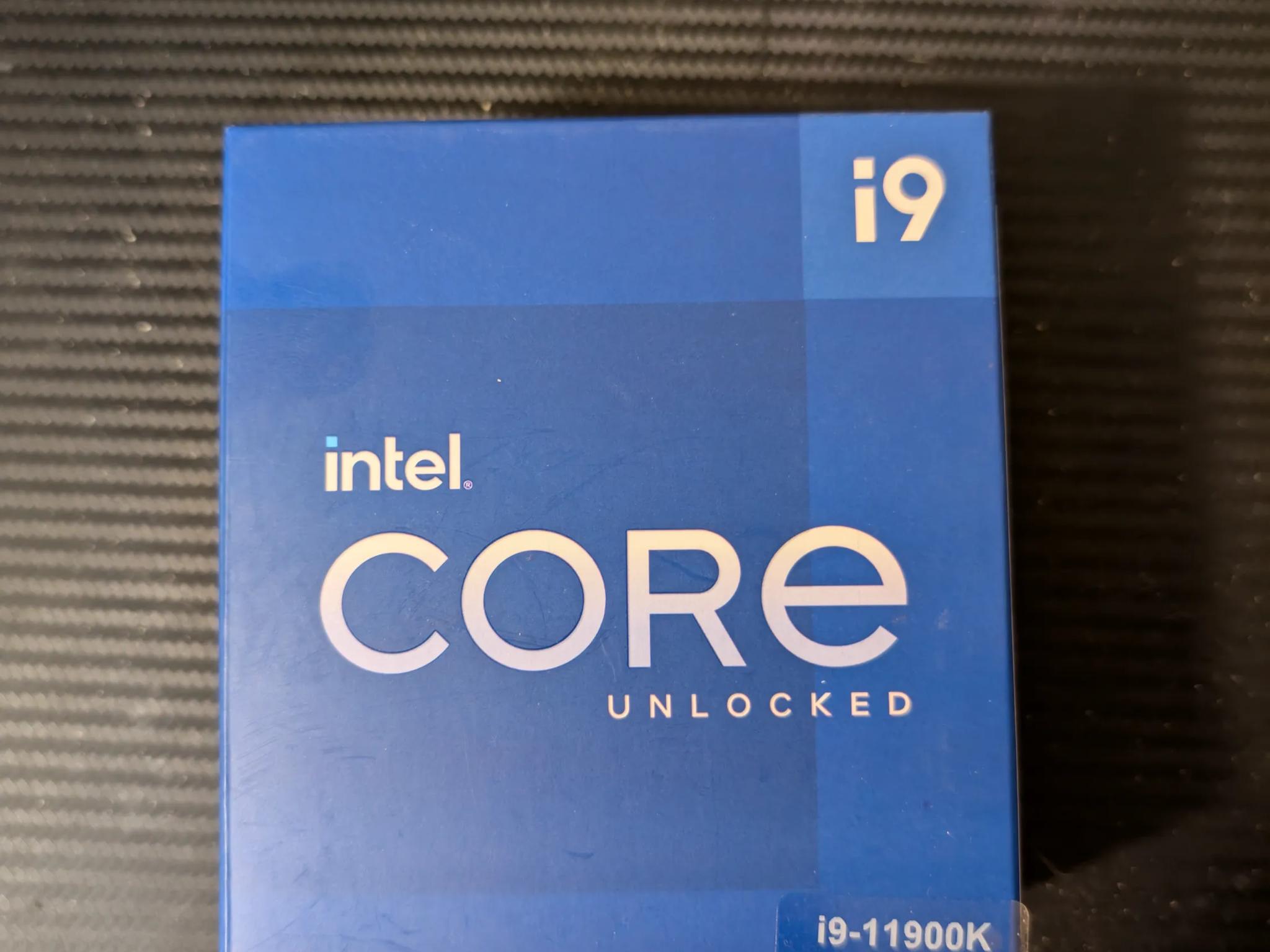 11900k Intel core i9