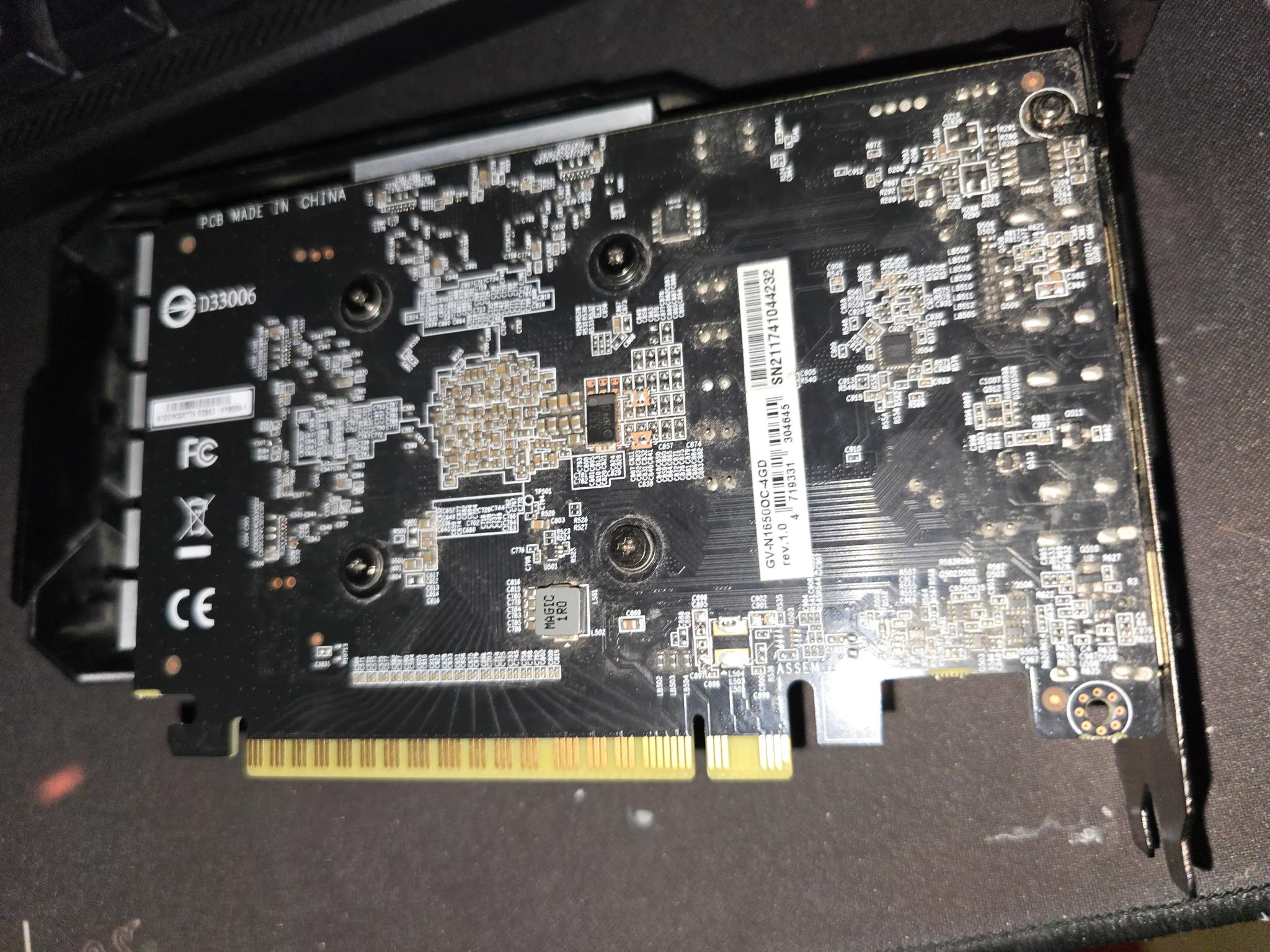 Gigabyte GTX 1650 4GB