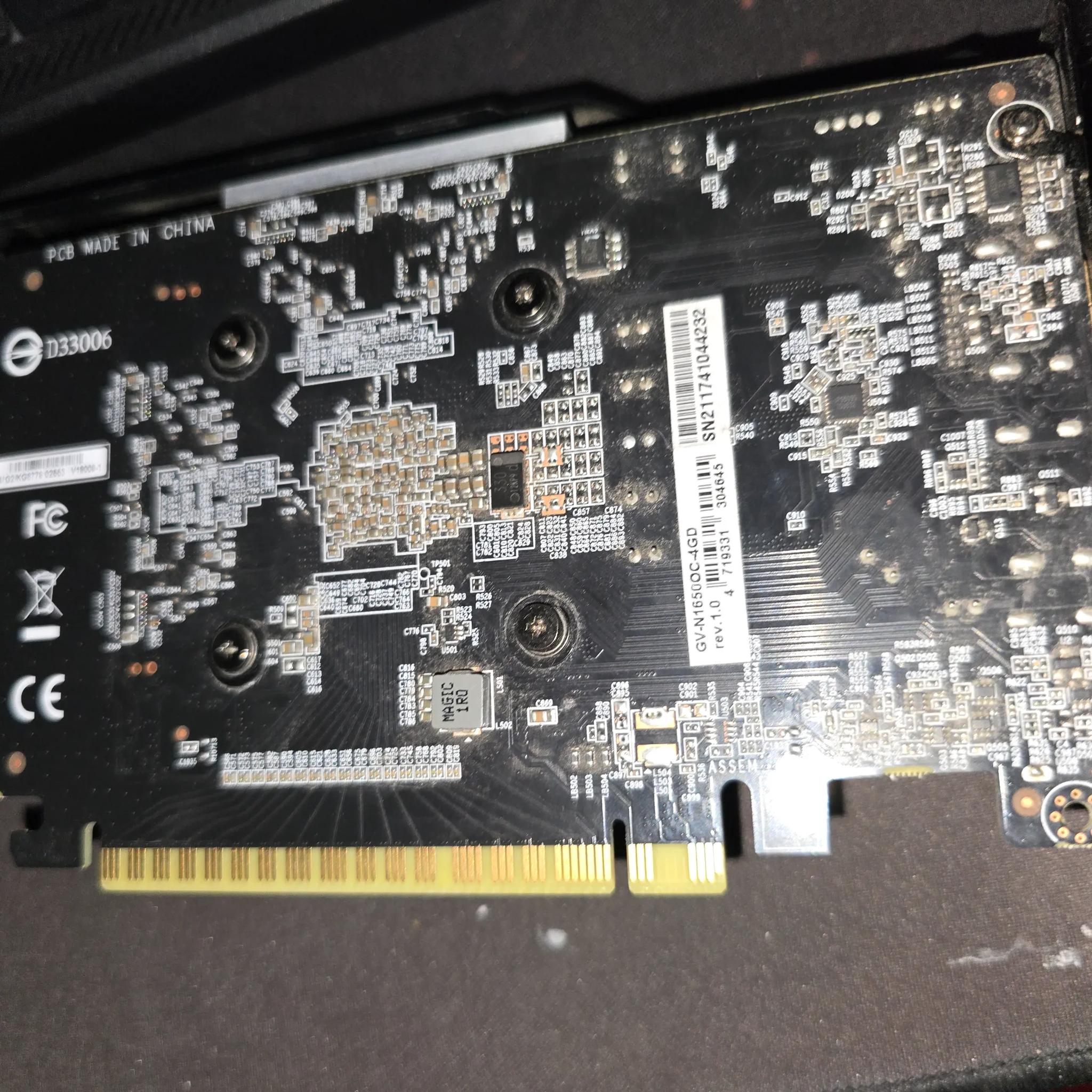 Gigabyte GTX 1650 4GB