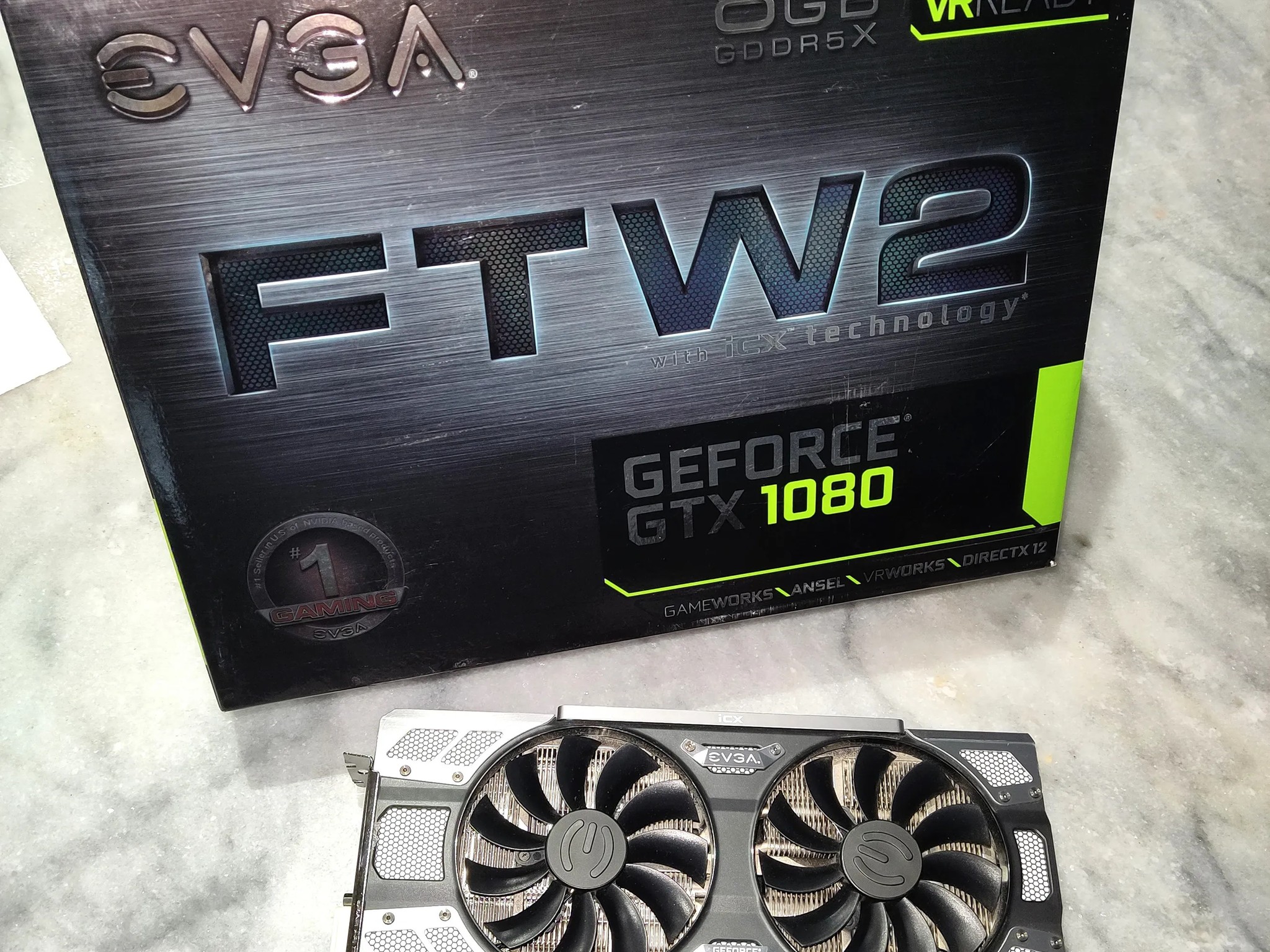 EVGA Geforce GTX 1080 FTW2 icx 8GB