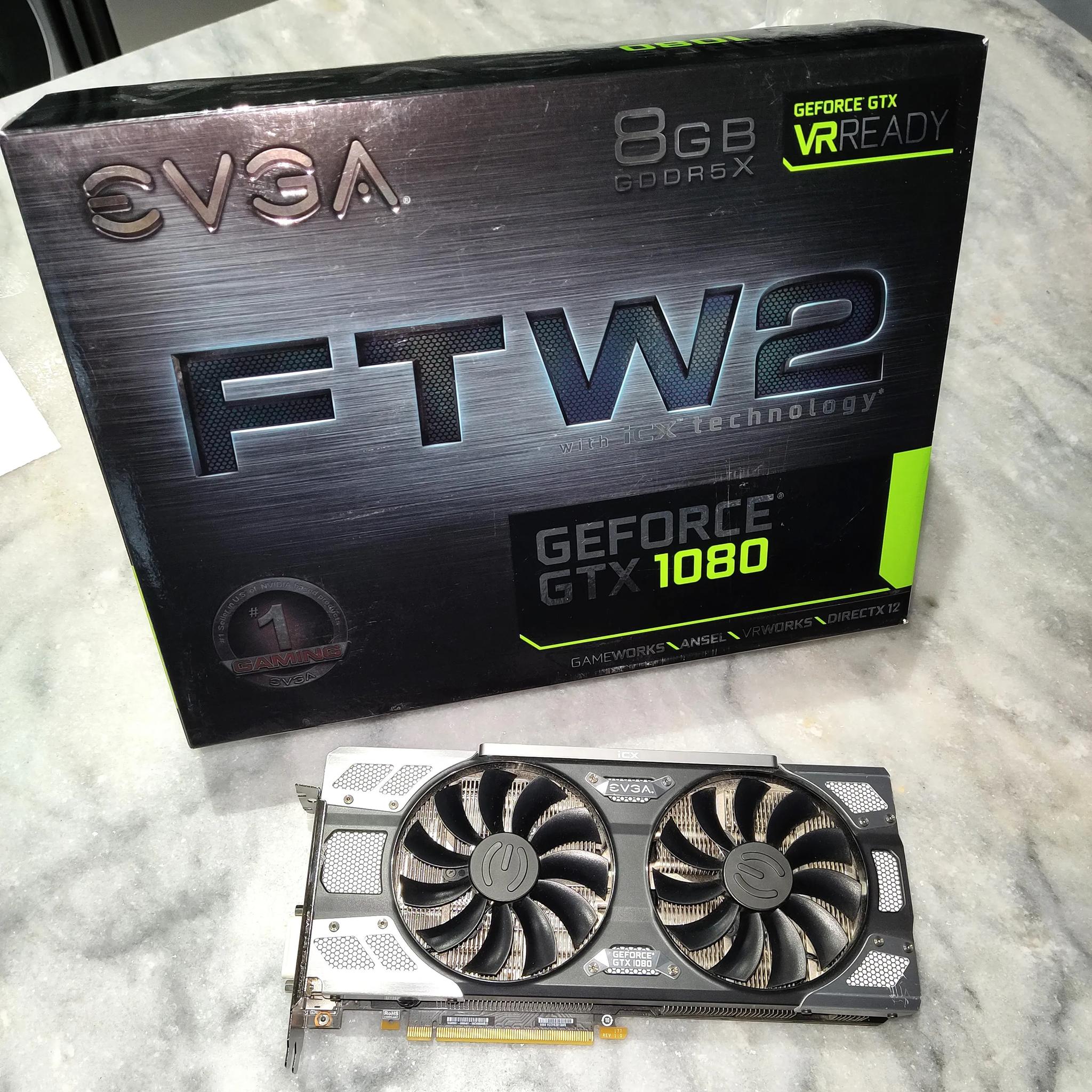 EVGA Geforce GTX 1080 FTW2 icx 8GB