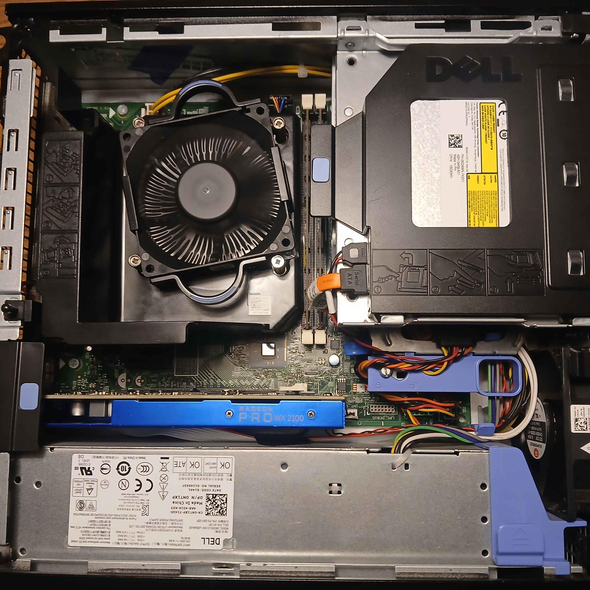 Simple sff Optiplex | Radeon PRO WX 2100 | Xeon e3 1240v3 | 16gb ram | light gaming/workstation pc