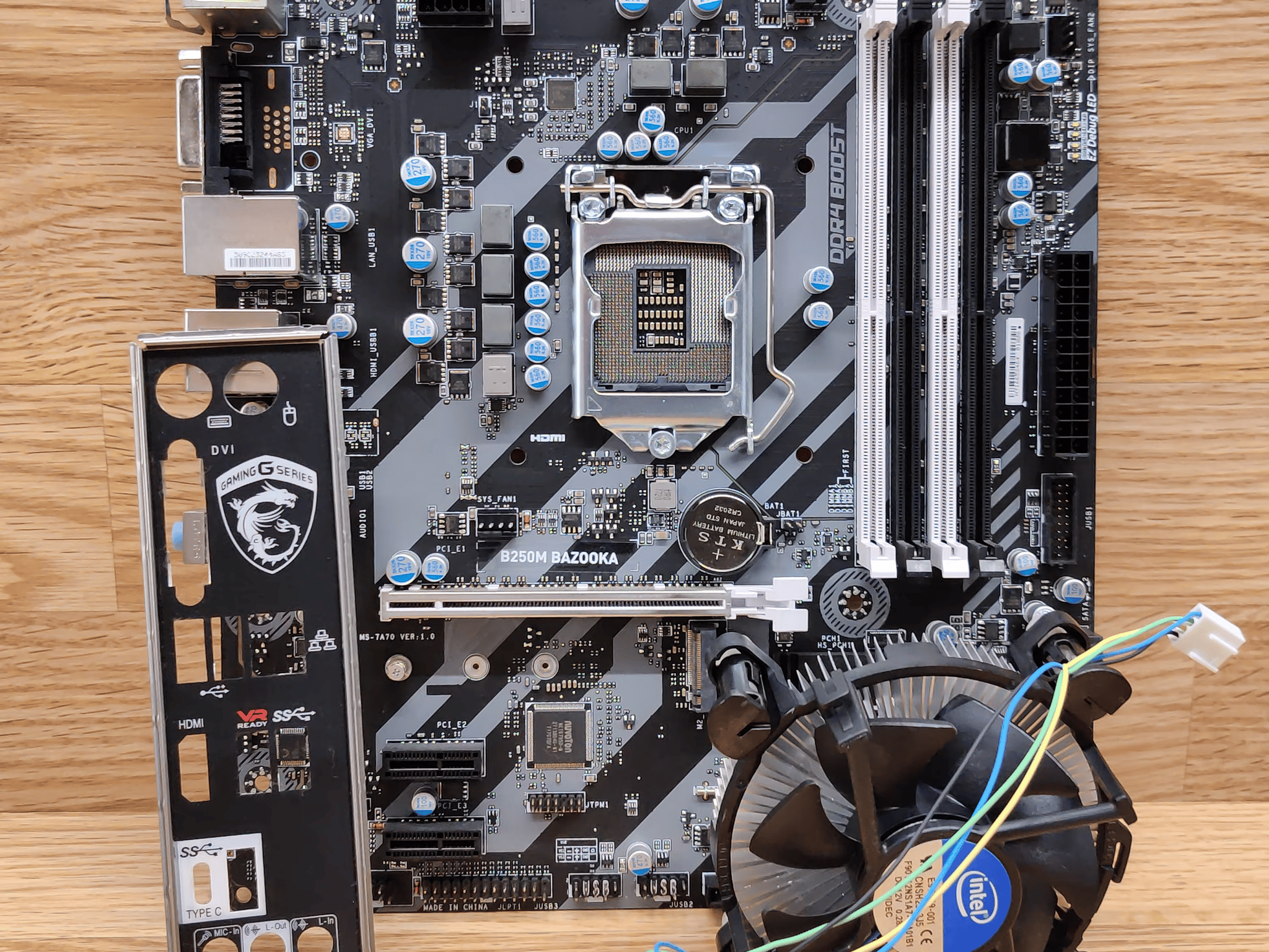 MSI B250M BAZOOKA Micro ATX LGA1151 Motherboard - USED