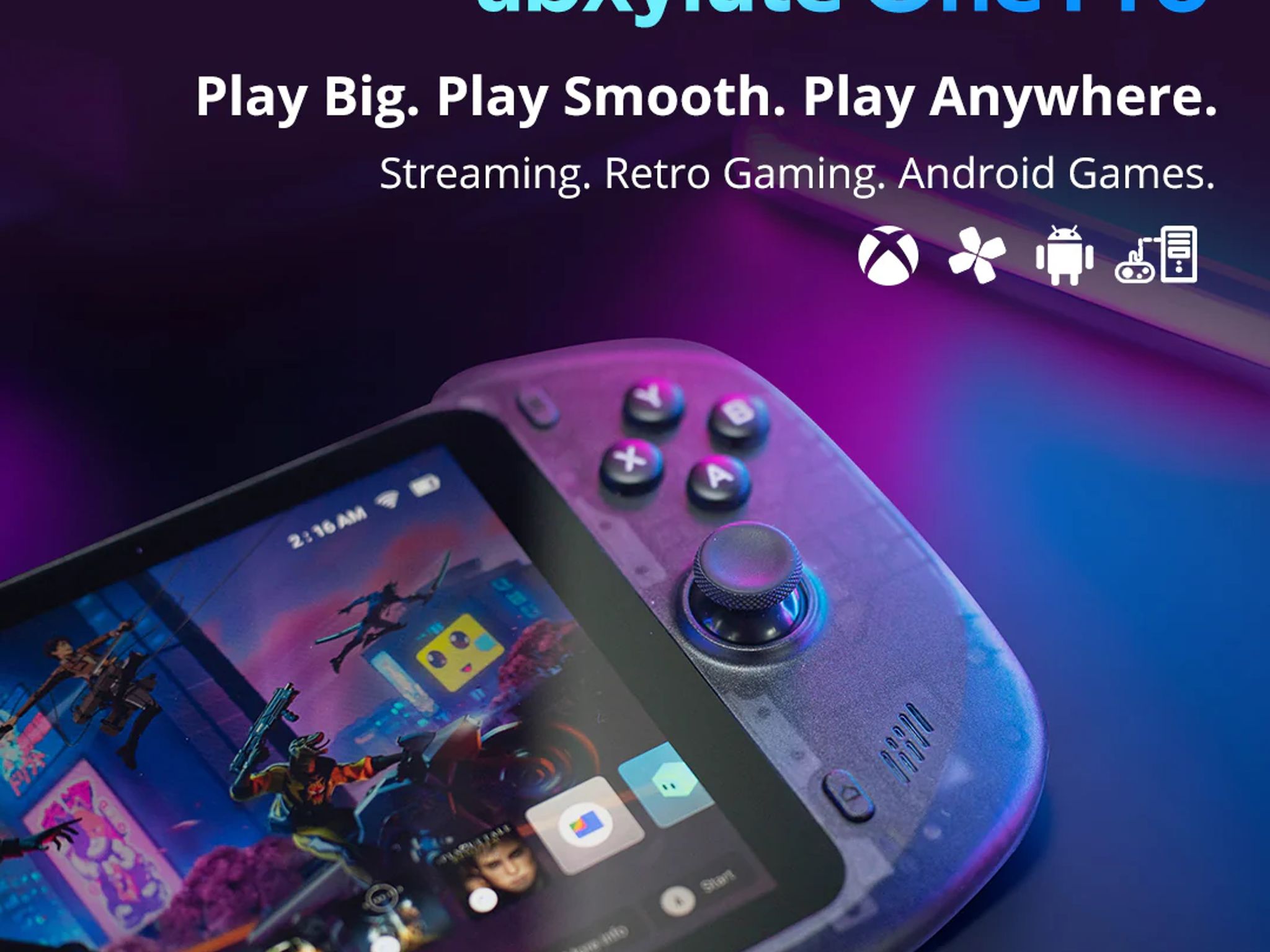 abxylute One Pro handheld