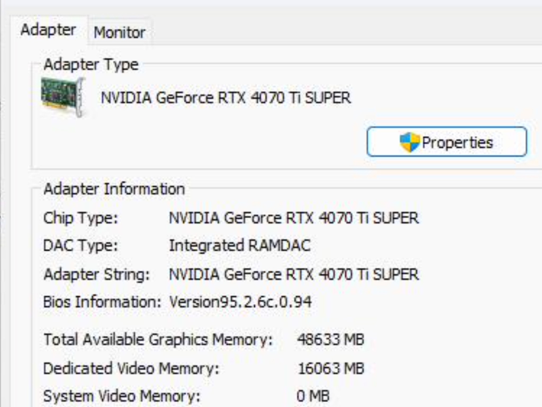 GEFORCE RTX 4070 TI SUPER 16GB