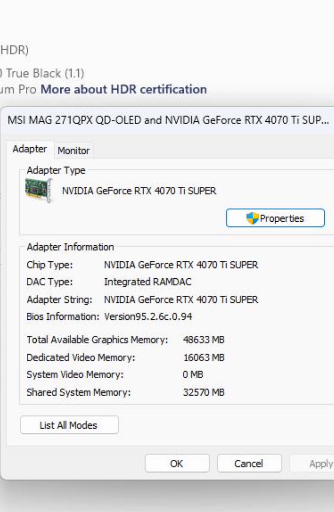 GEFORCE RTX 4070 TI SUPER 16GB