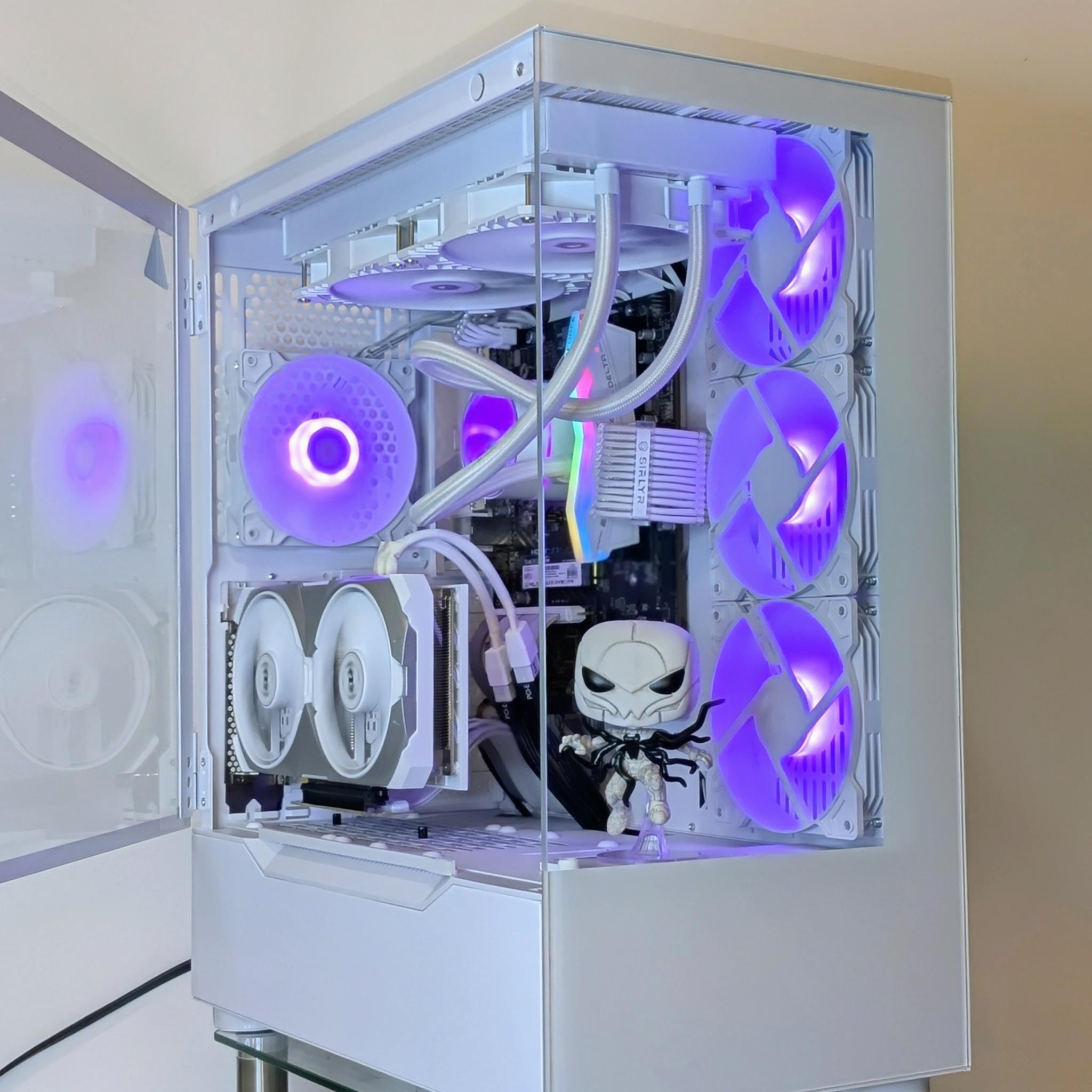 1440p-4K Ray-Tracing👑🕷️⚪️RTX 4070 Super⚪️ Ryzen 7 7700X⚪️32GB DDR5 RAM⚪️1TB NVMe SSD⚪️Windows 11✅