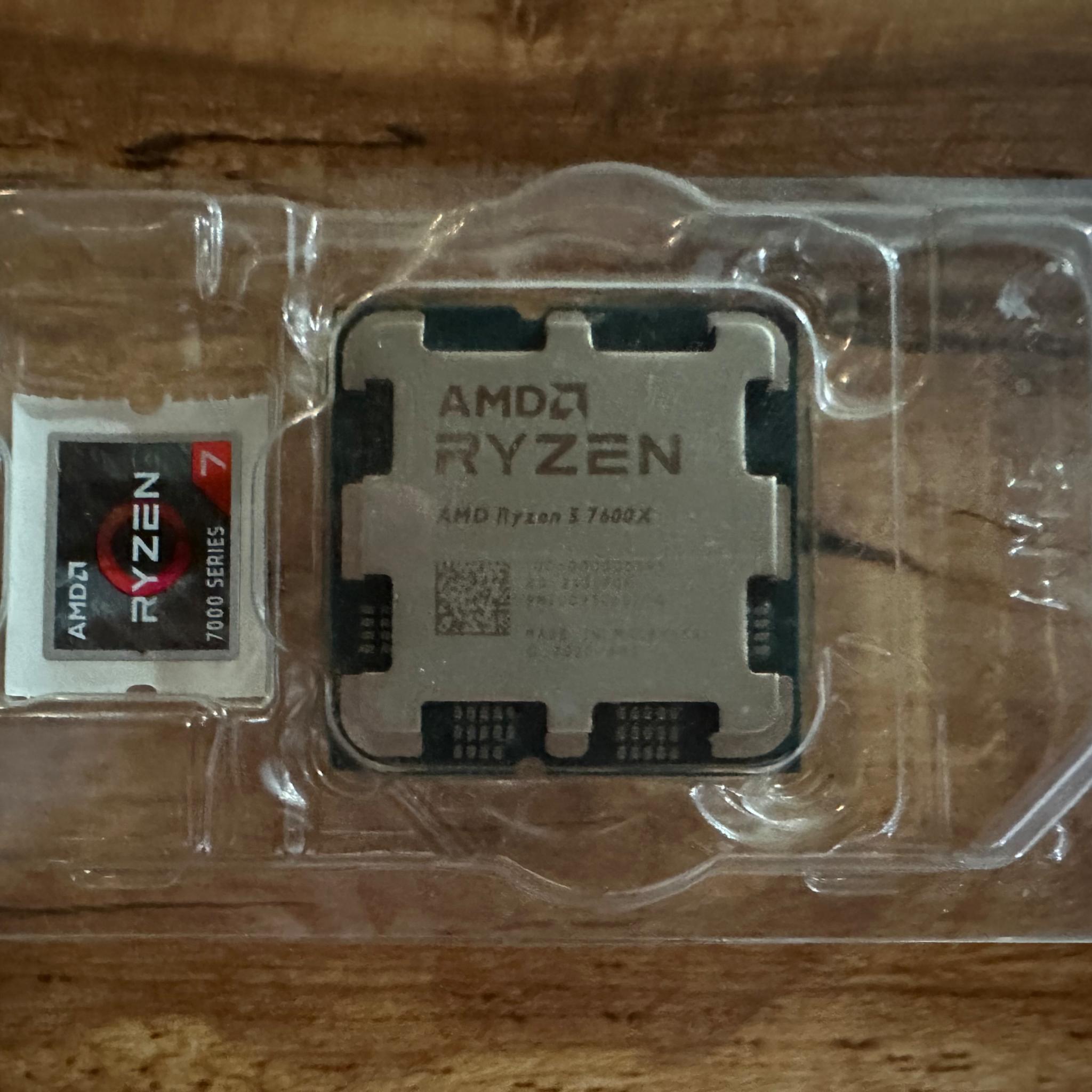 AMD 7600X 6 Core 12 Thread Processor