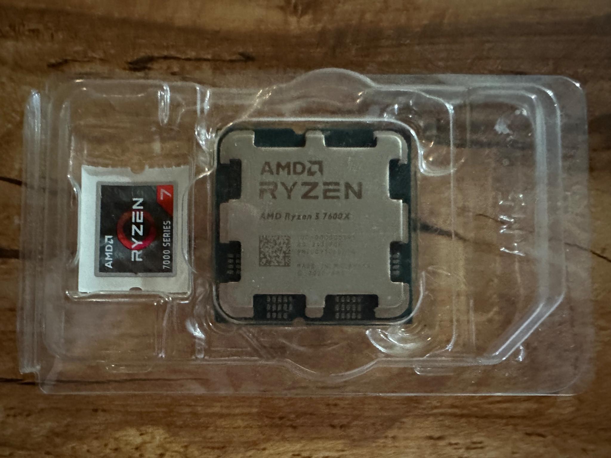 AMD 7600X 6 Core 12 Thread Processor