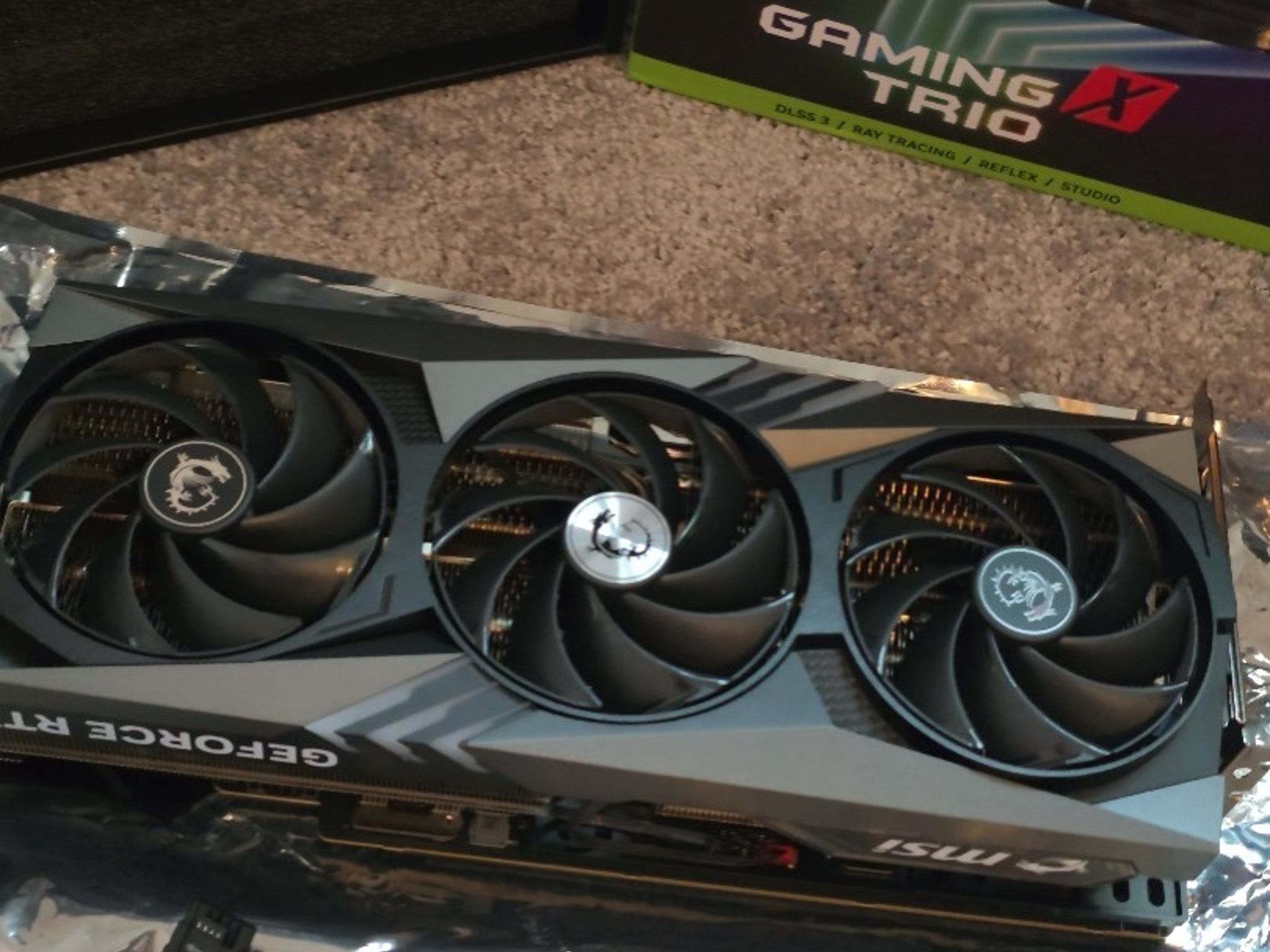 MSI GeForce RTX 4090 GAMING X TRIO 24GB GDDR6X Graphics Card